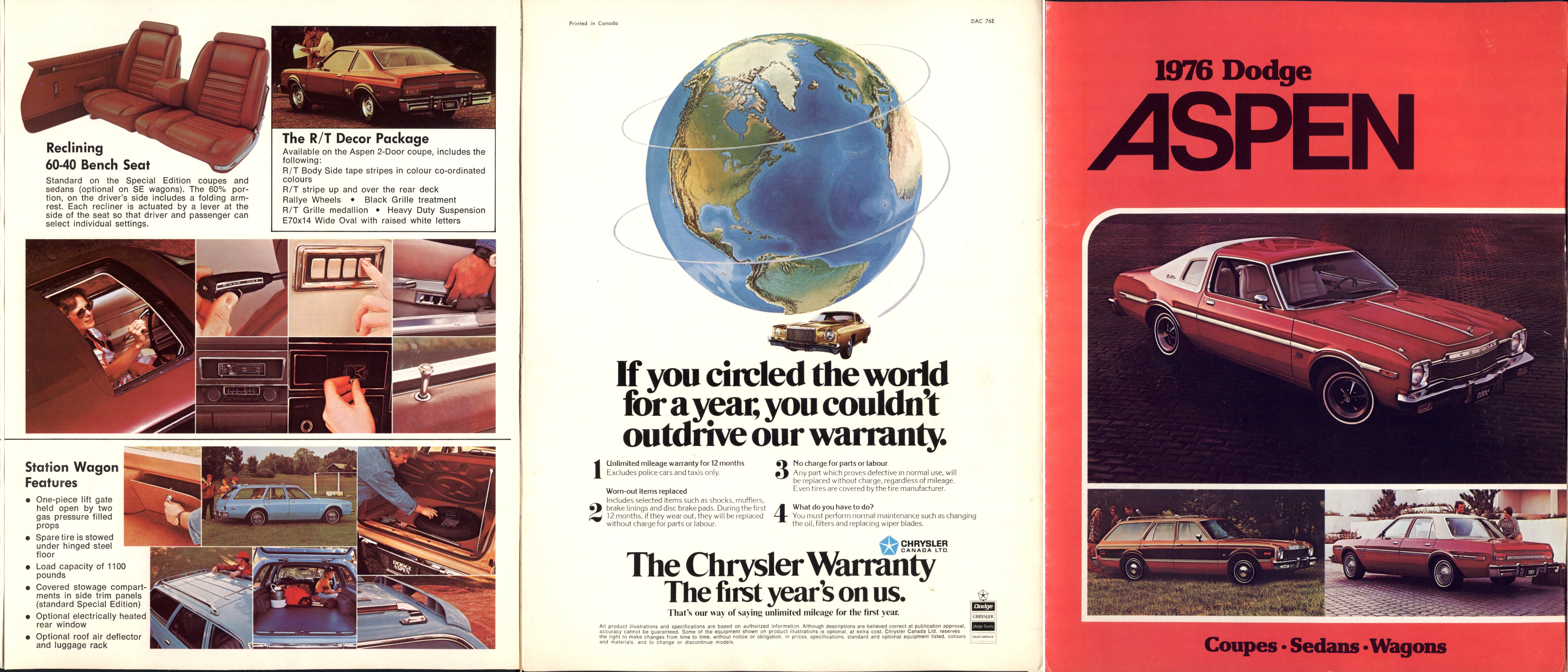 1976 Dodge Aspen Foldout (Cdn) 05-06-01