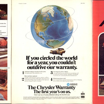 1976 Dodge Aspen Foldout (Cdn) 05-06-01