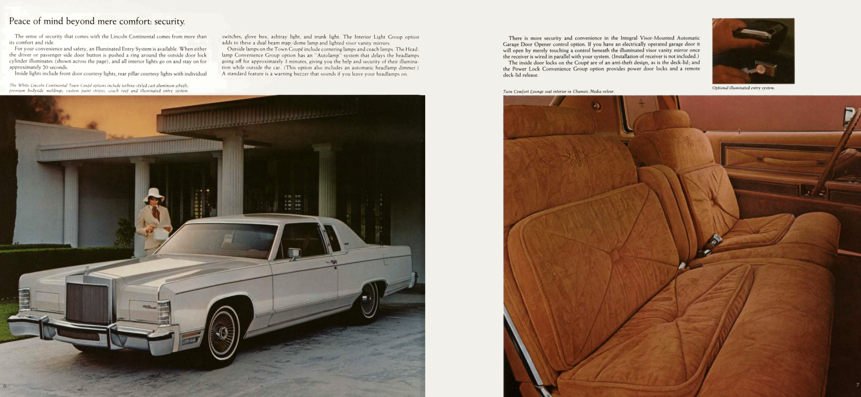 1978 Lincoln Continental Brochure 06-07