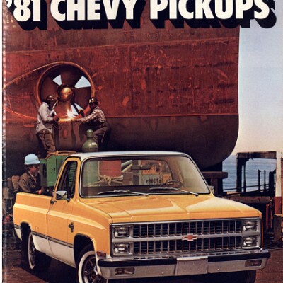 1981 Chevrolet Pickups - Canada