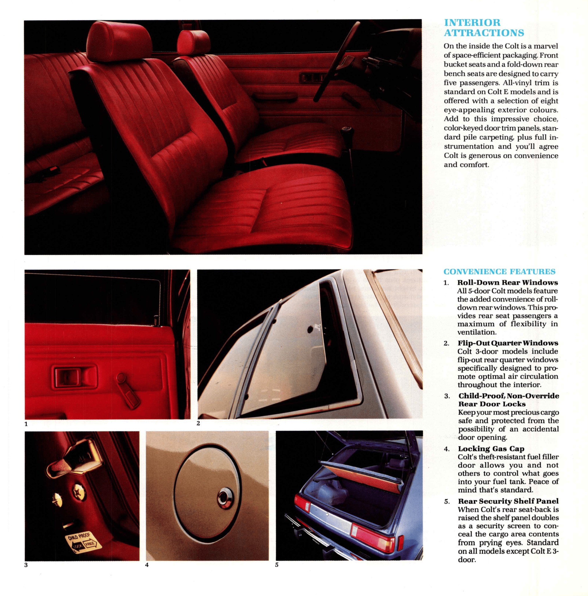 1984 Plymouth Colt Brochure (Cdn) 03