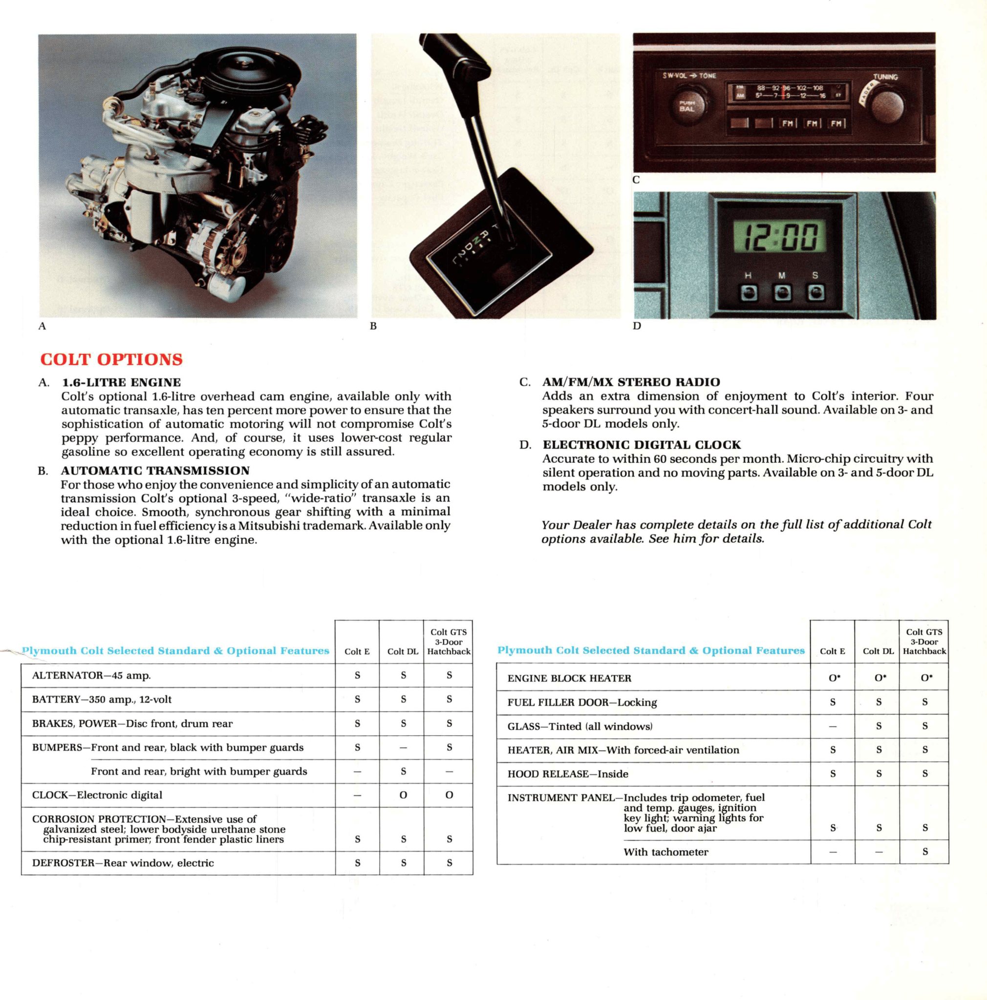 1984 Plymouth Colt Brochure (Cdn) 07