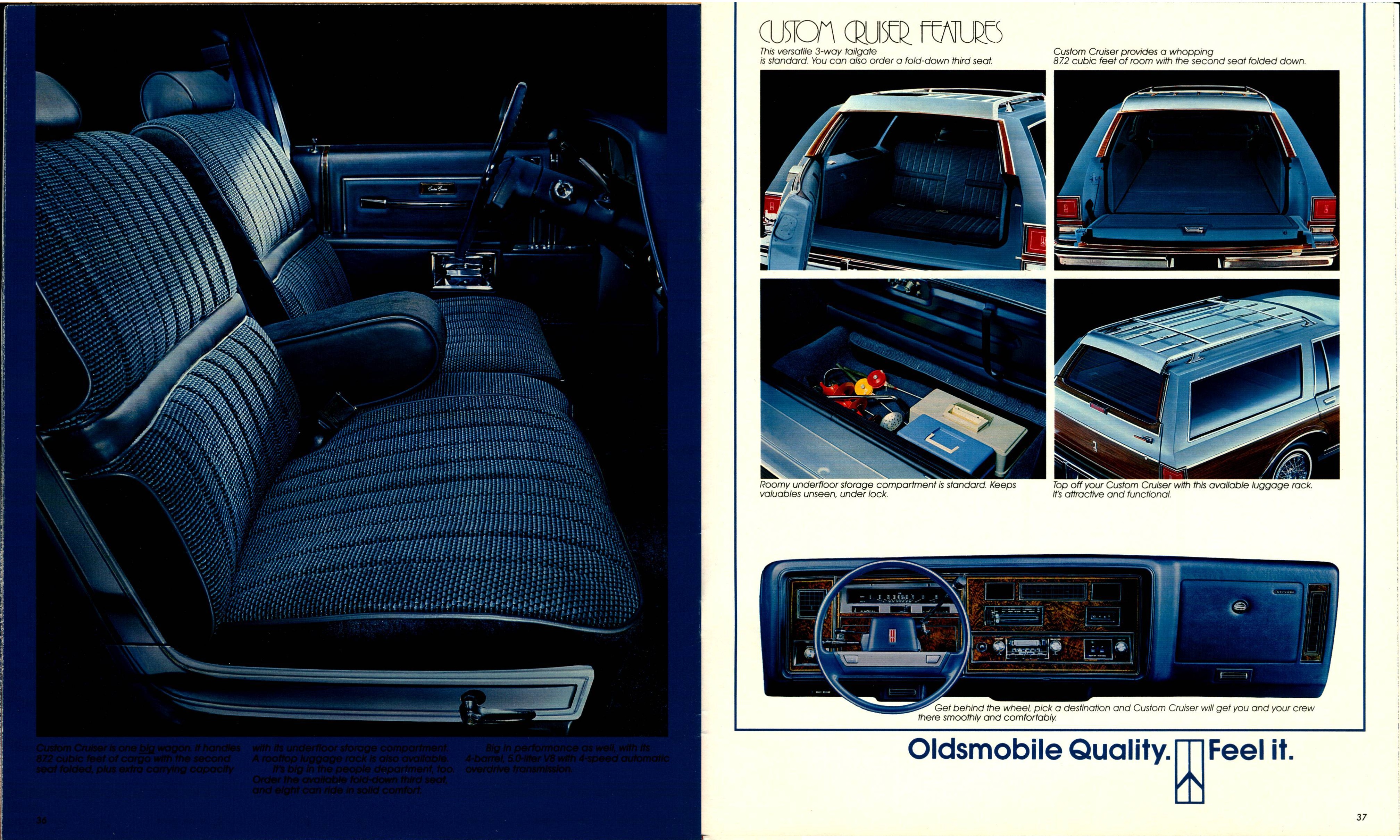 1987 Oldsmobile Full Size Brochure 36-37