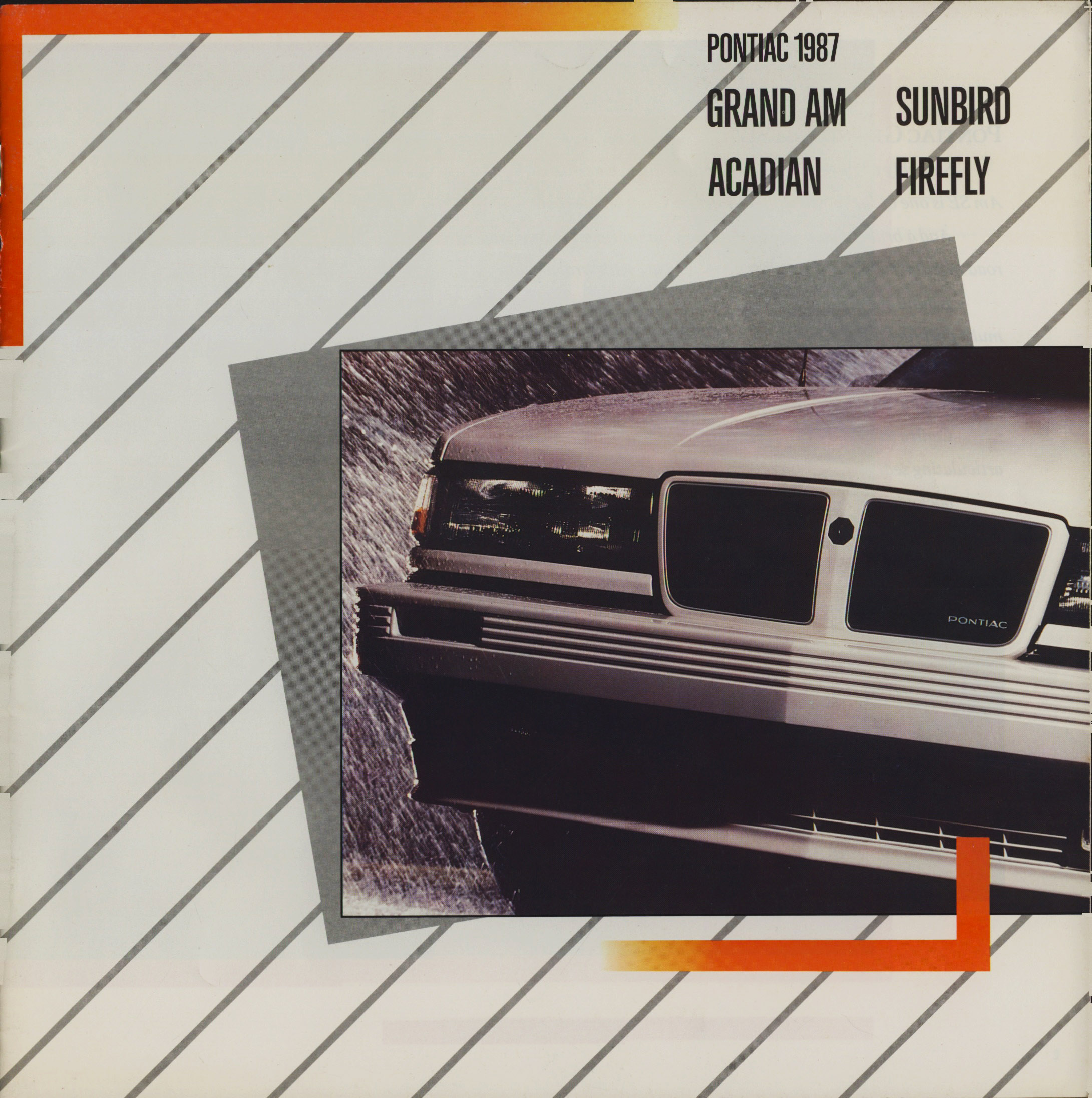 1987 Pontiac Compacts Brochure (Cdn) 01