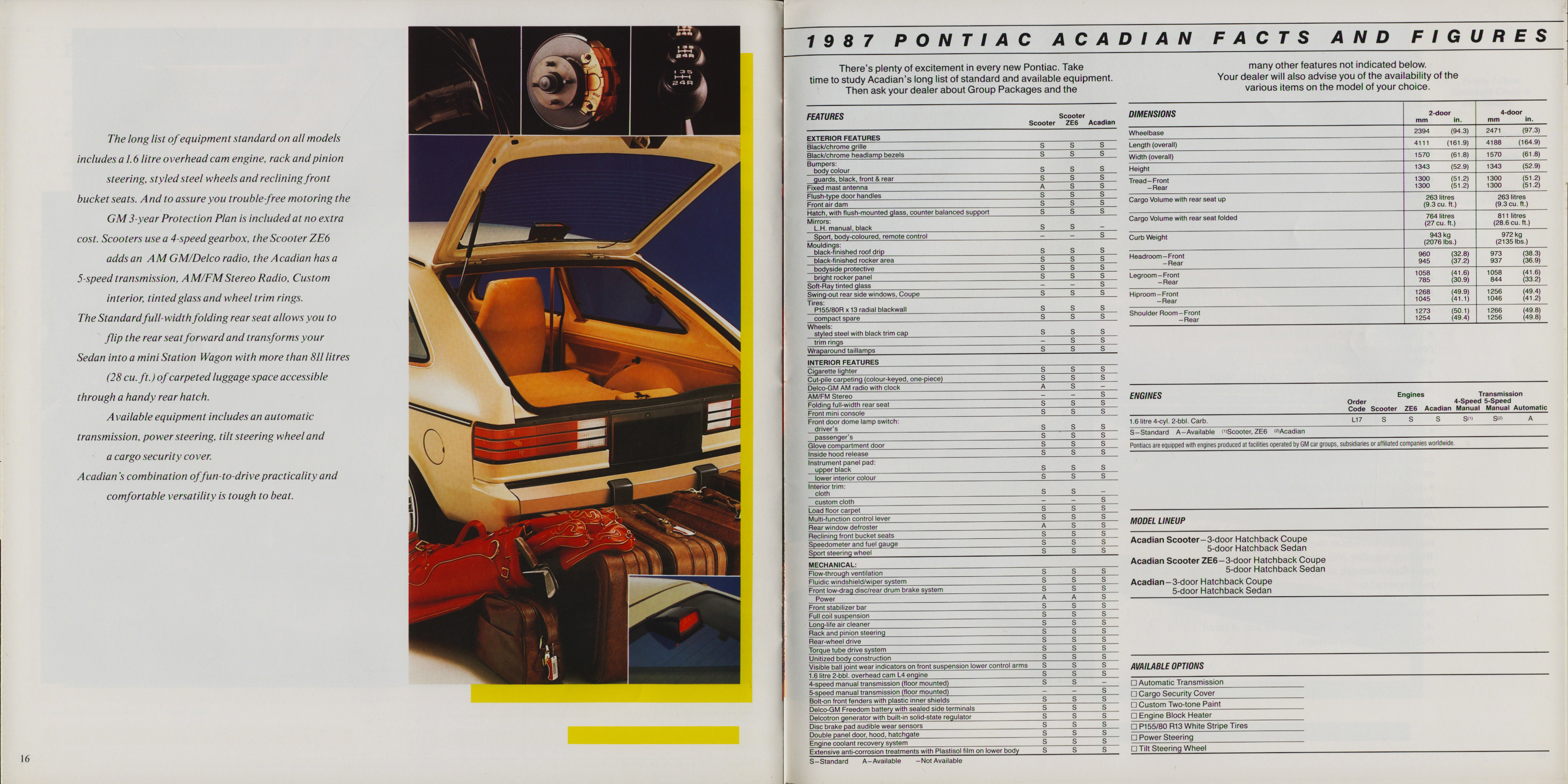 1987 Pontiac Compacts Brochure (Cdn) 16-17