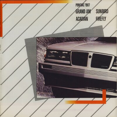 1987 Pontiac Compacts Brochure - Canada