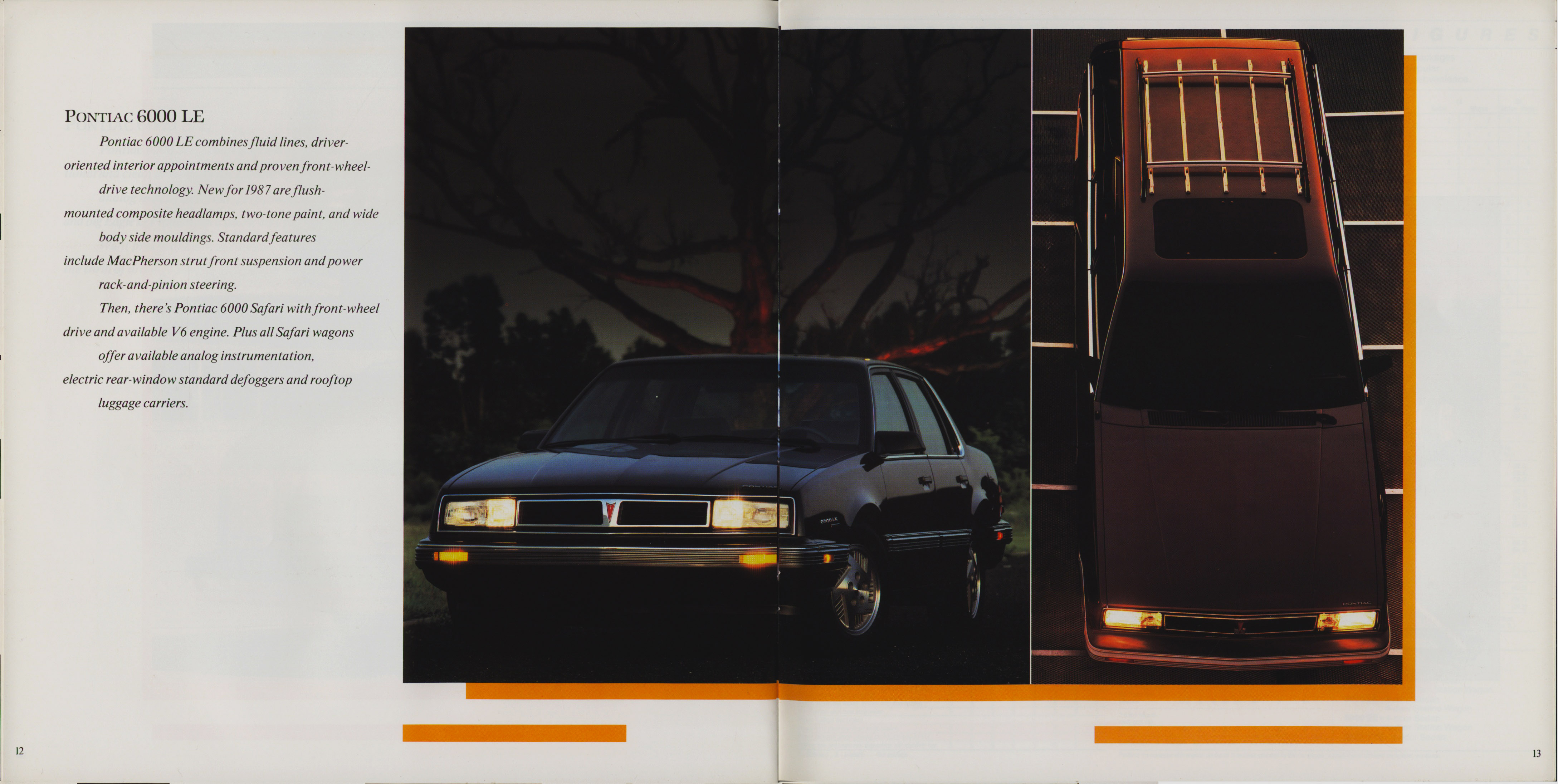 1987 Pontiac Family Cars Brochure (Cdn) 12-13