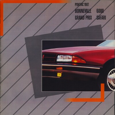 1987 Pontiac Family Cars Brochure - Canada