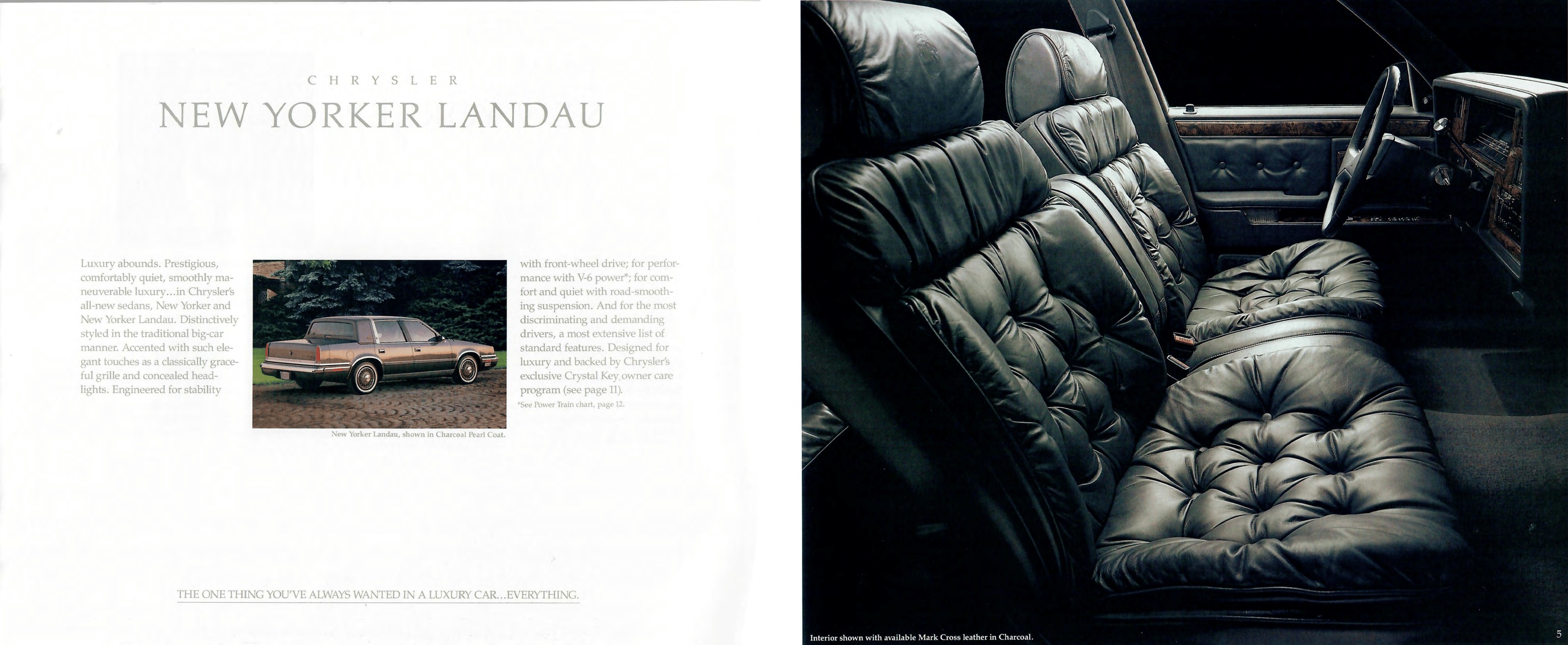 1988 Chrysler New Yorker Brochure 04-05