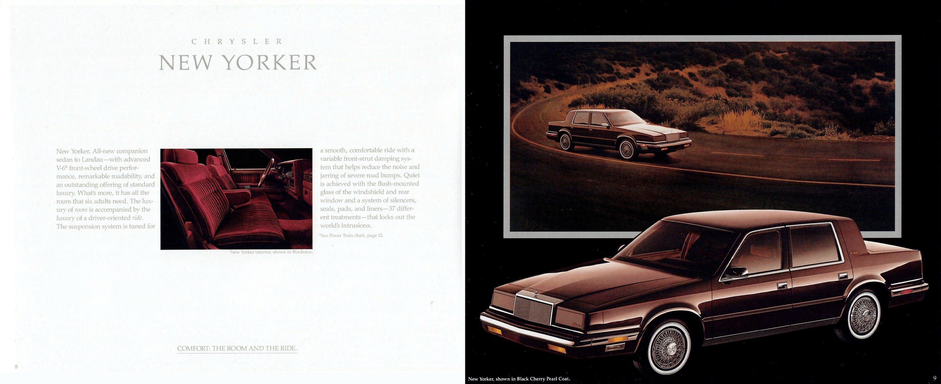 1988 Chrysler New Yorker Brochure 08-09