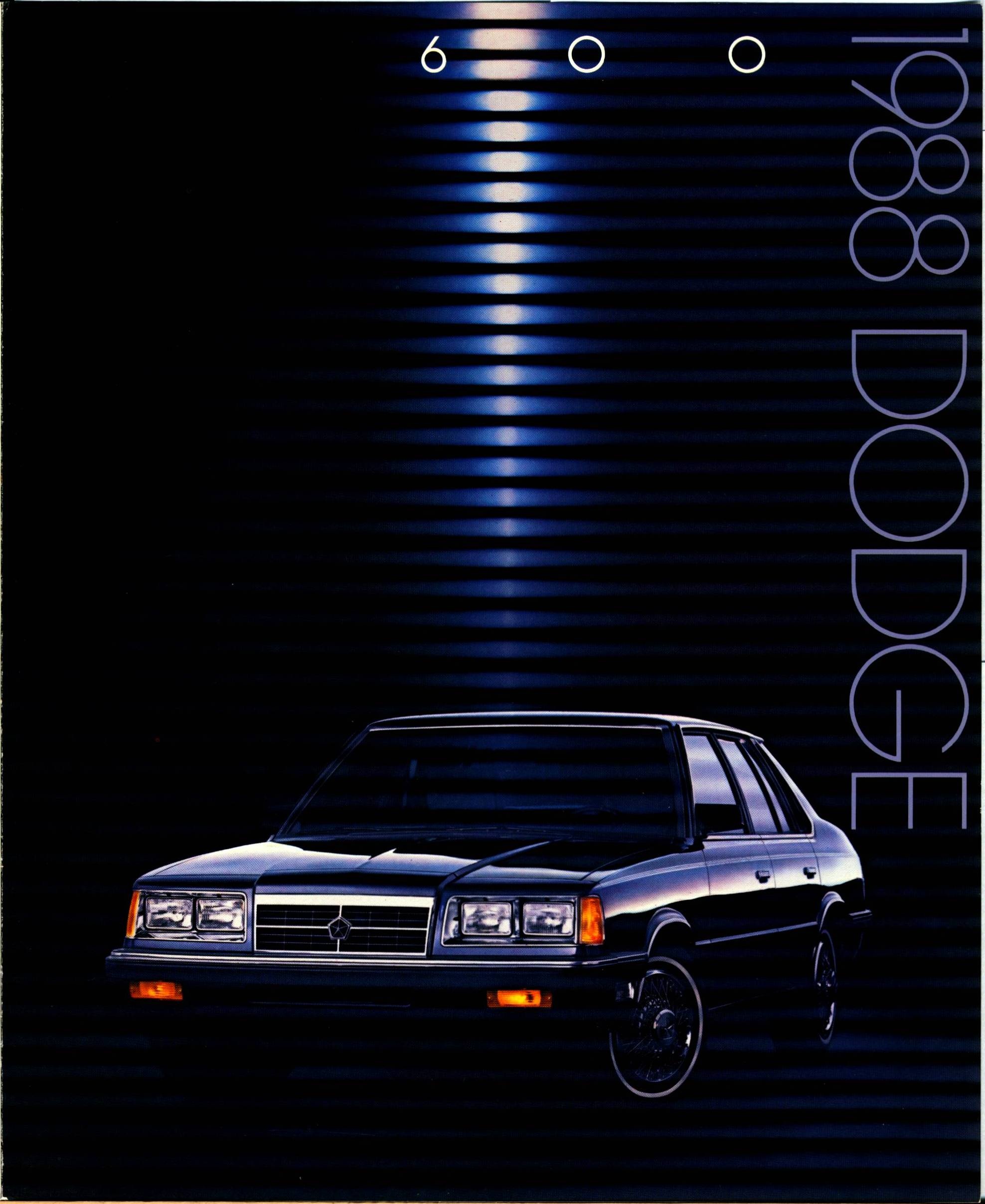1988 Dodge 600 Foldout 01
