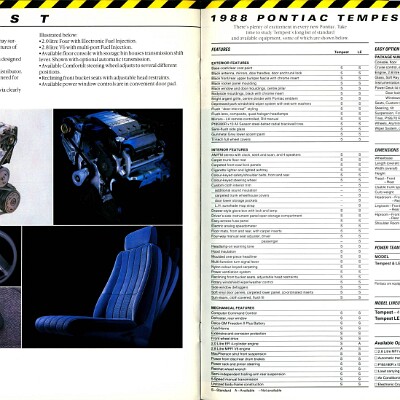 1988 Pontiac Compacts Brochure (Cdn) 20-21