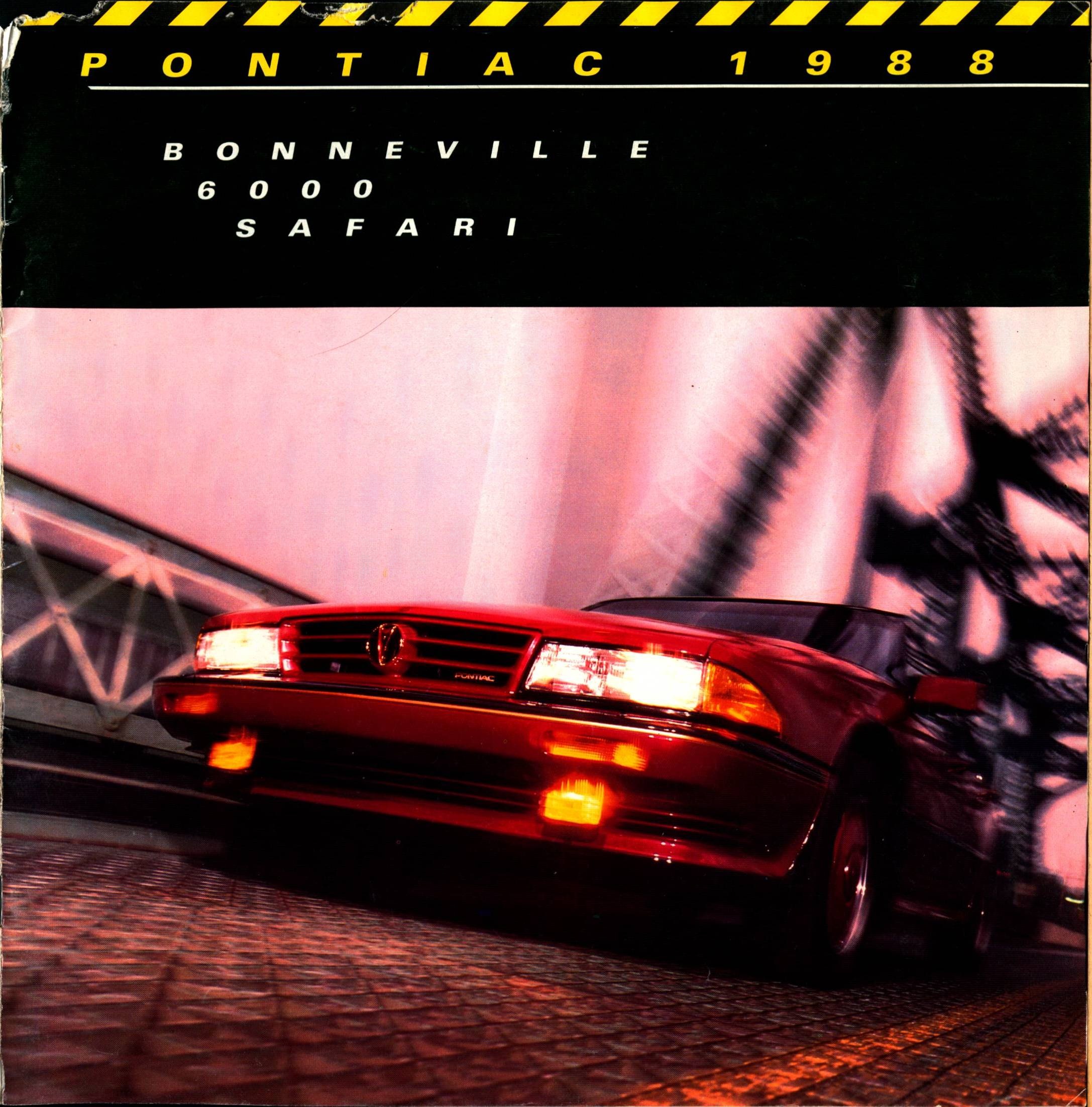 1988 Pontiac Family Cars Brochure (Cdn) 01