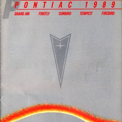 1989 Pontiac Compacts-Firebird - Canada