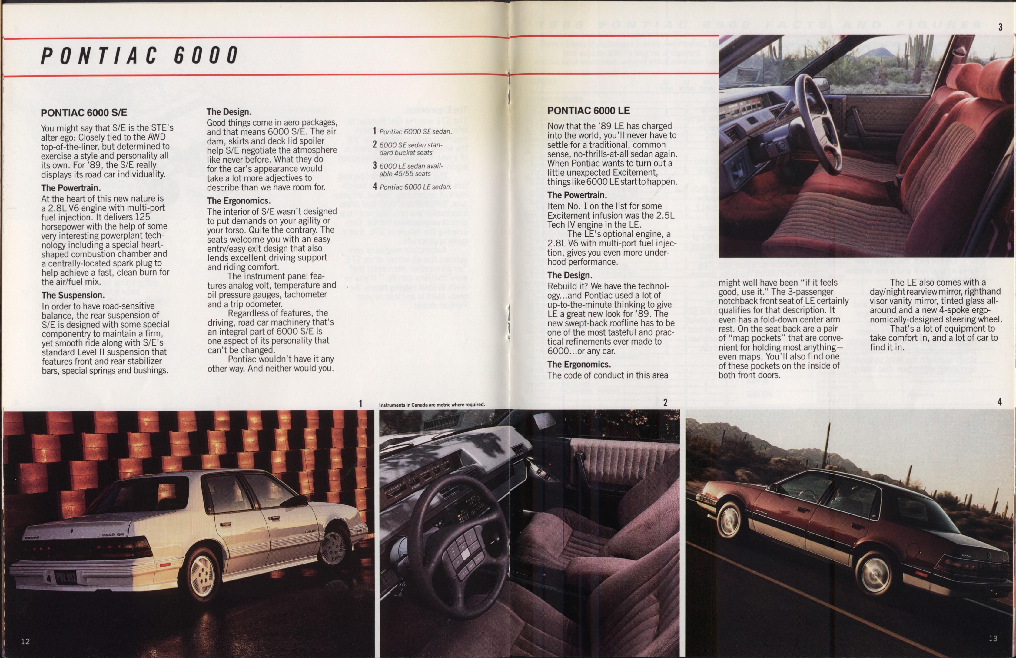 1989 Pontiac Family Cars Brochure (Cdn) 12-13