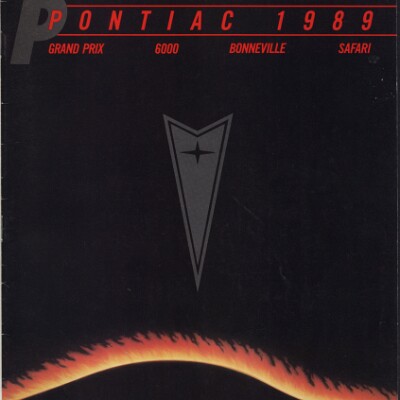 1989 Pontiac Family Cars - Canada