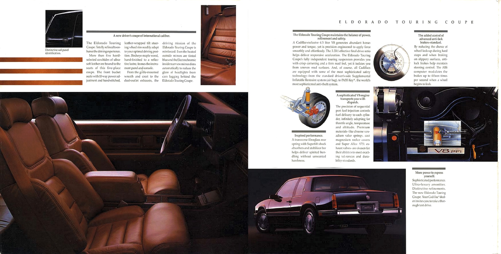1990 Cadillac Eldorado Touring Coupe Brochure 02-03
