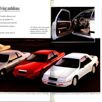 1990 Chrysler Full Line Brochure (Cdn) 16-17