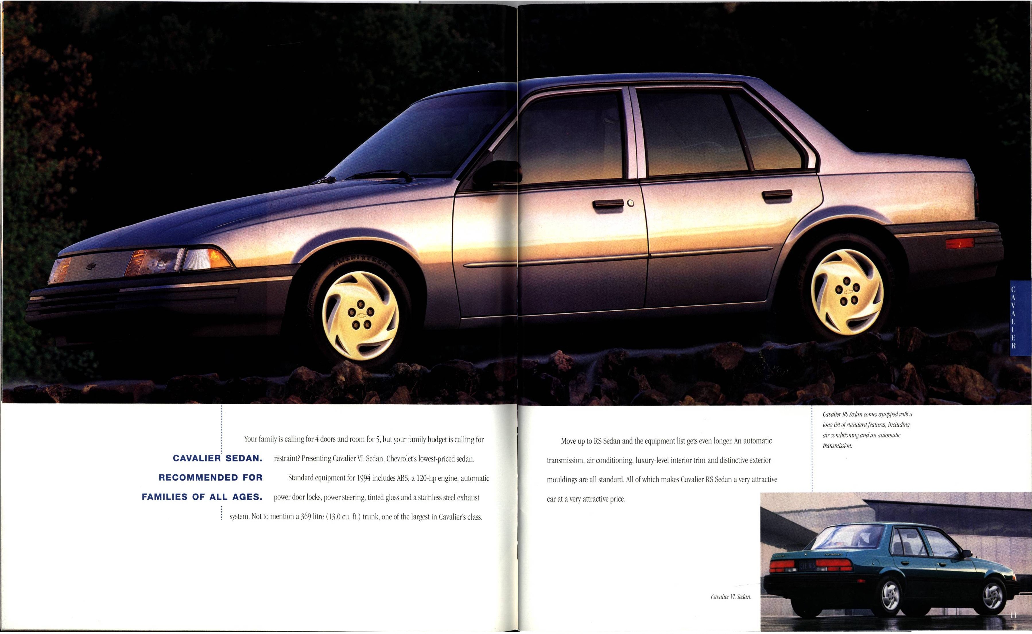 1994 Chevrolet Cars Full Line Brochure (Cdn) 10-11