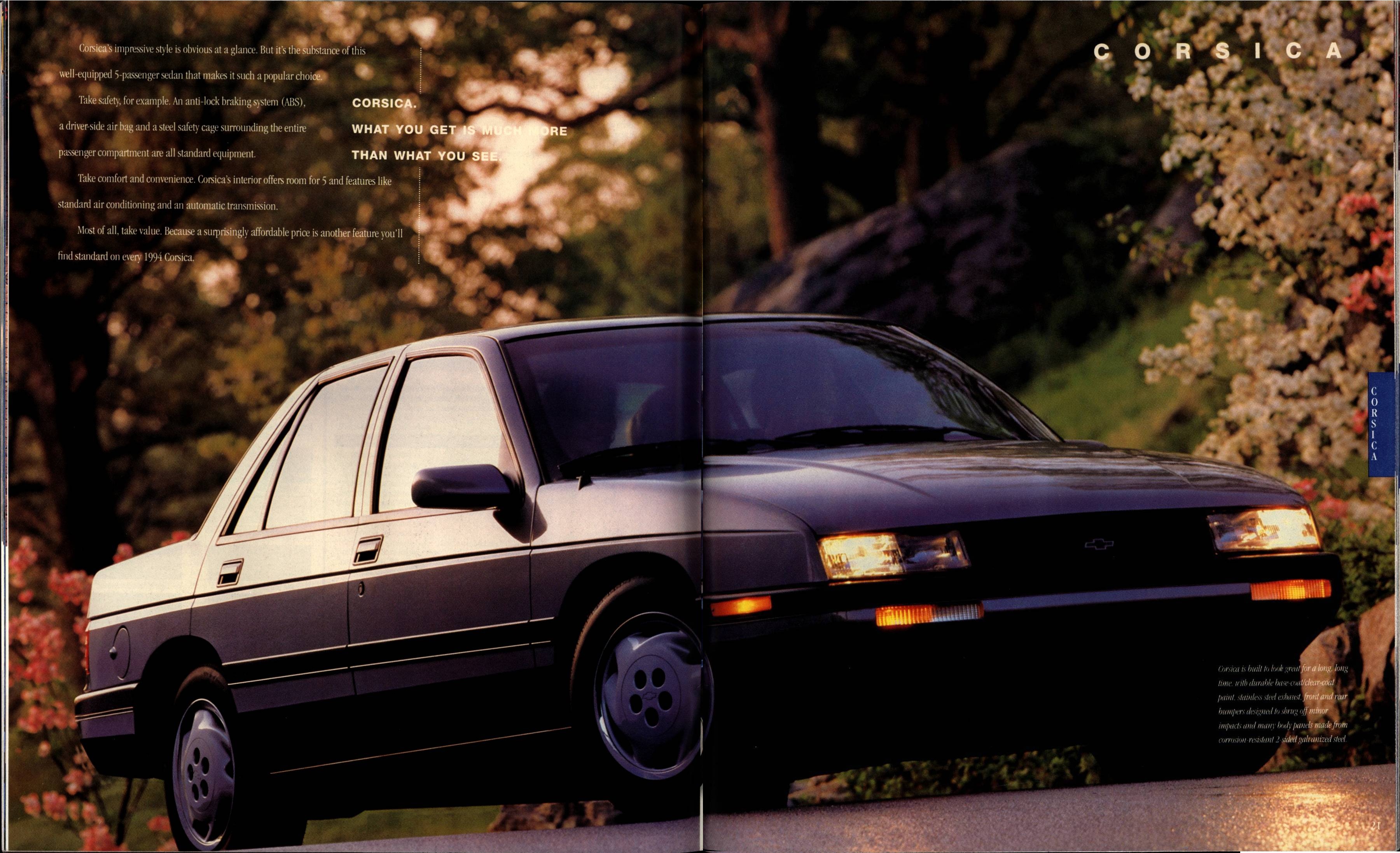 1994 Chevrolet Cars Full Line Brochure (Cdn) 20-21