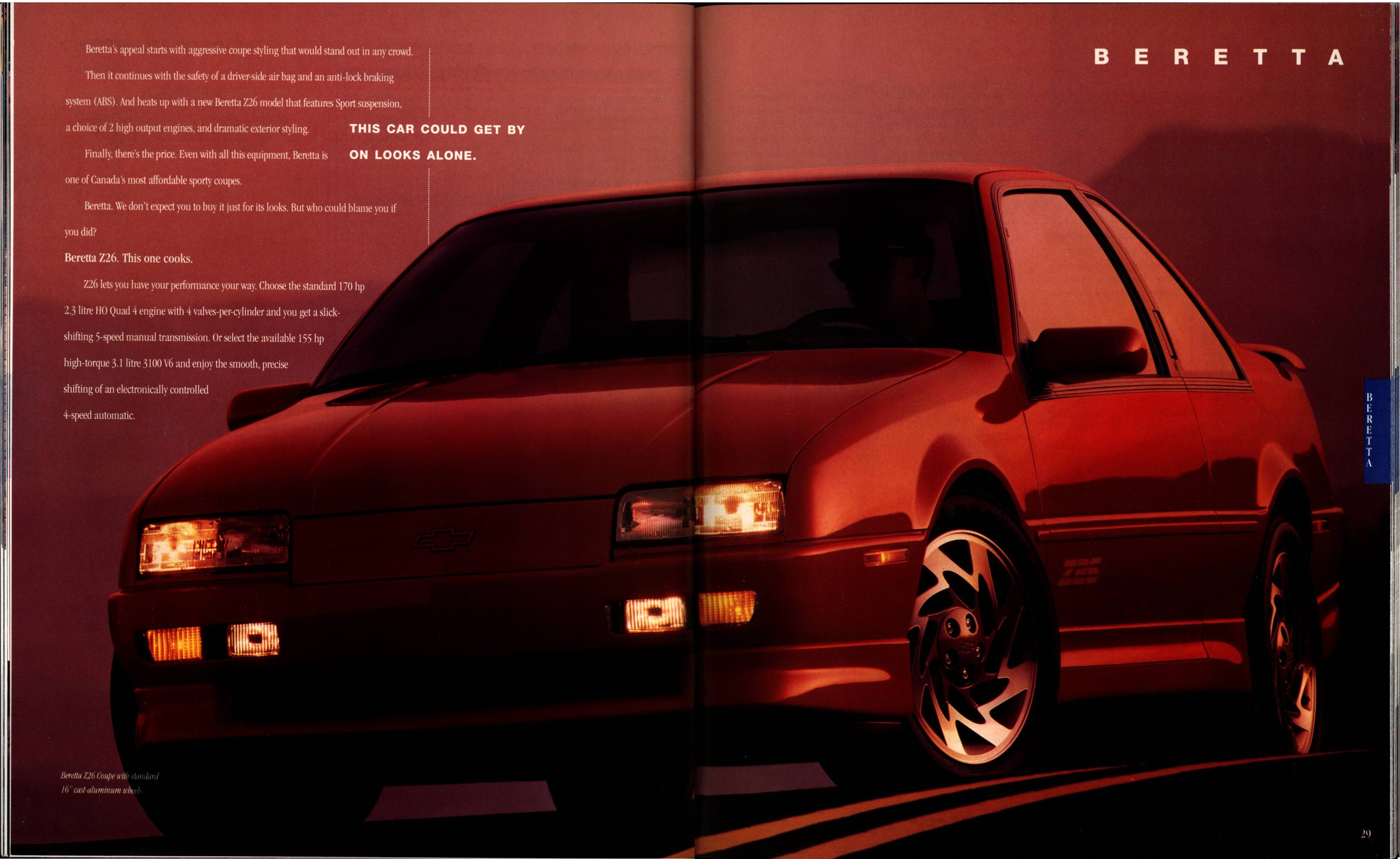 1994 Chevrolet Cars Full Line Brochure (Cdn) 28-29