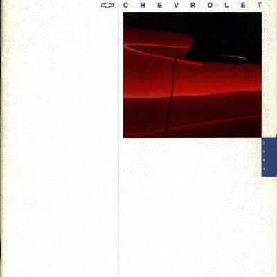 1994 Chevrolet Cars Full Line - Canada