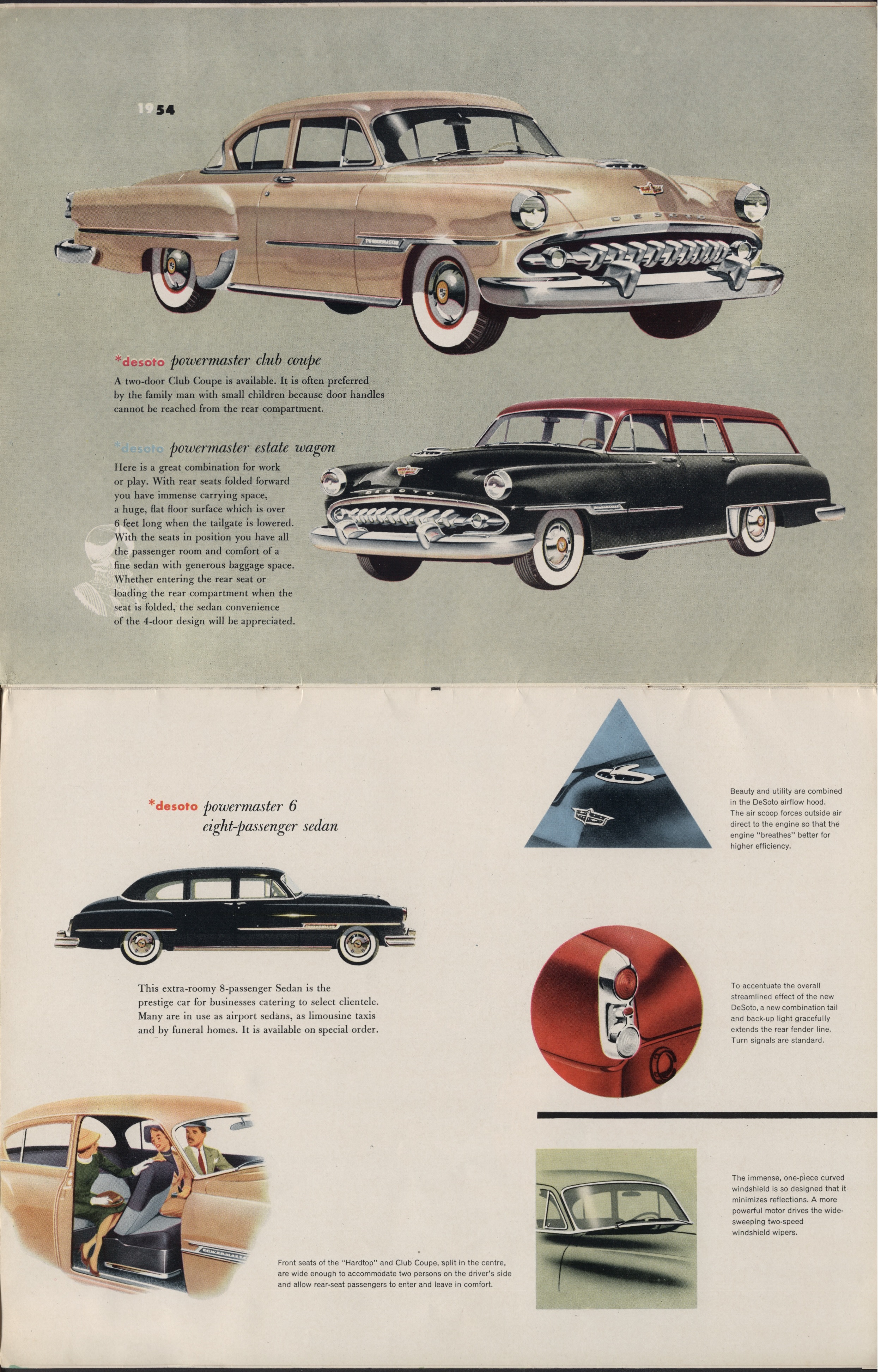 1954 De Soto Brochure (Cdn) 18-19