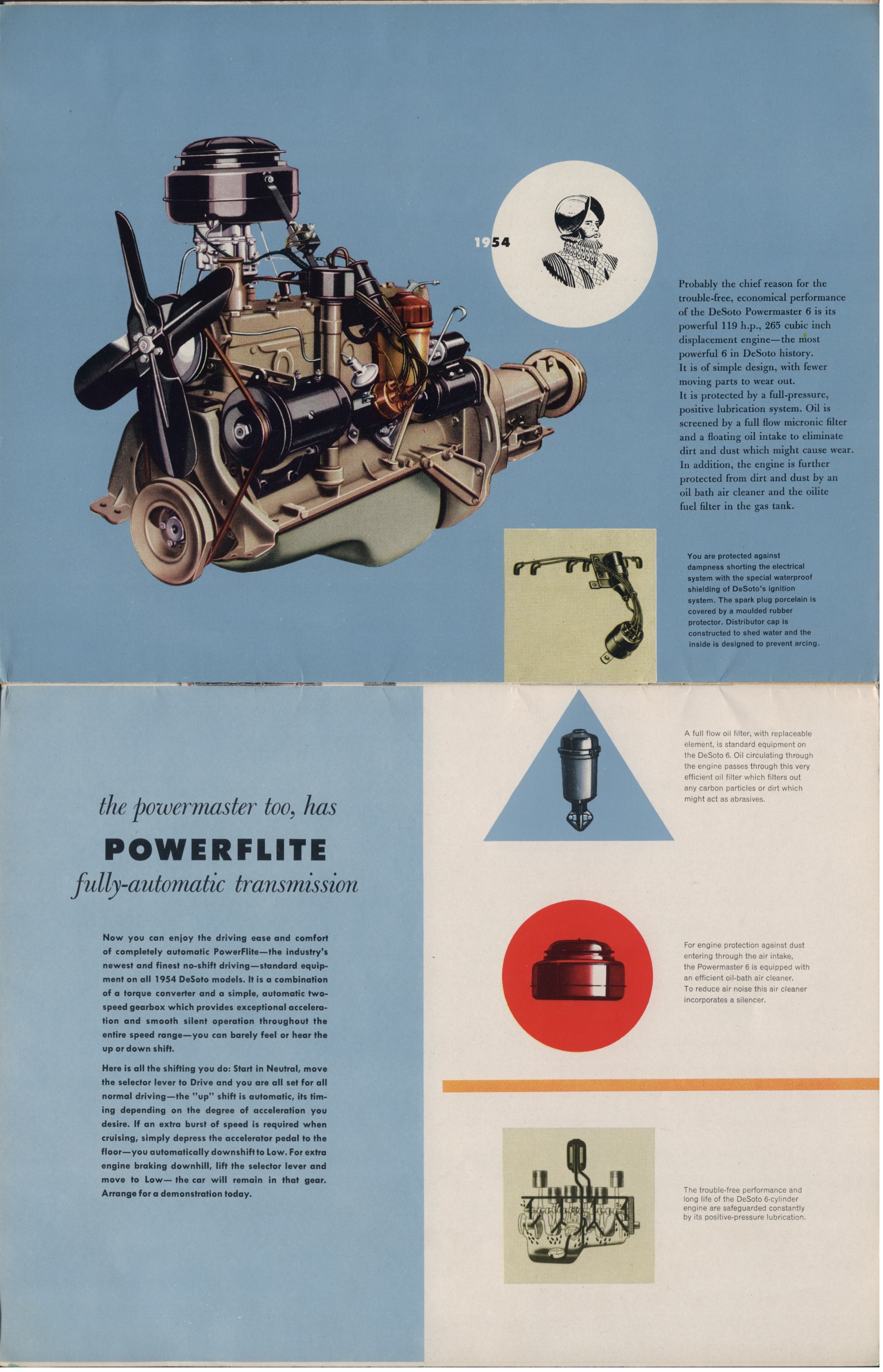 1954 De Soto Brochure (Cdn) 20-21