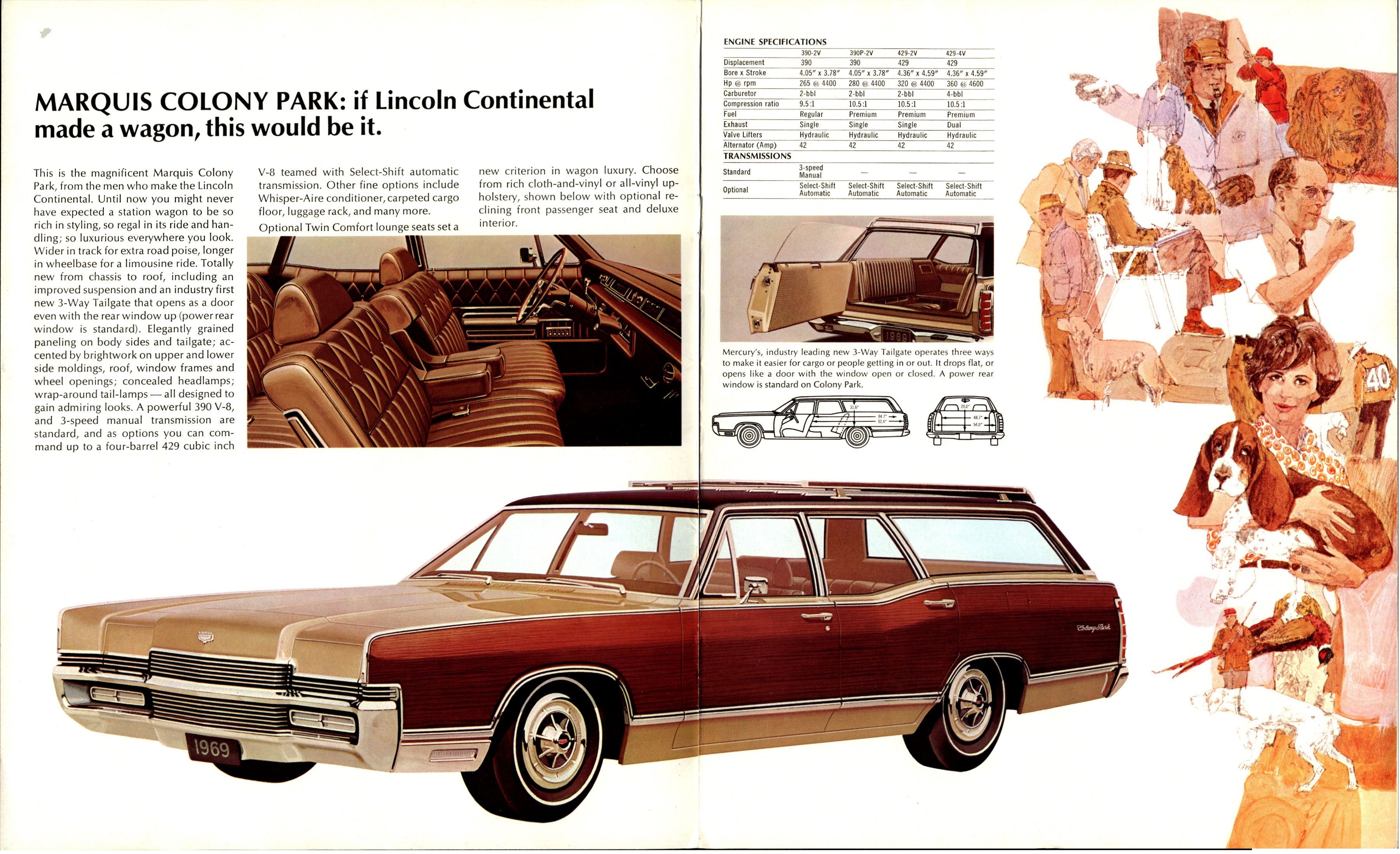 1969 Mercury Wagons Brochure (Cdn) 02-03