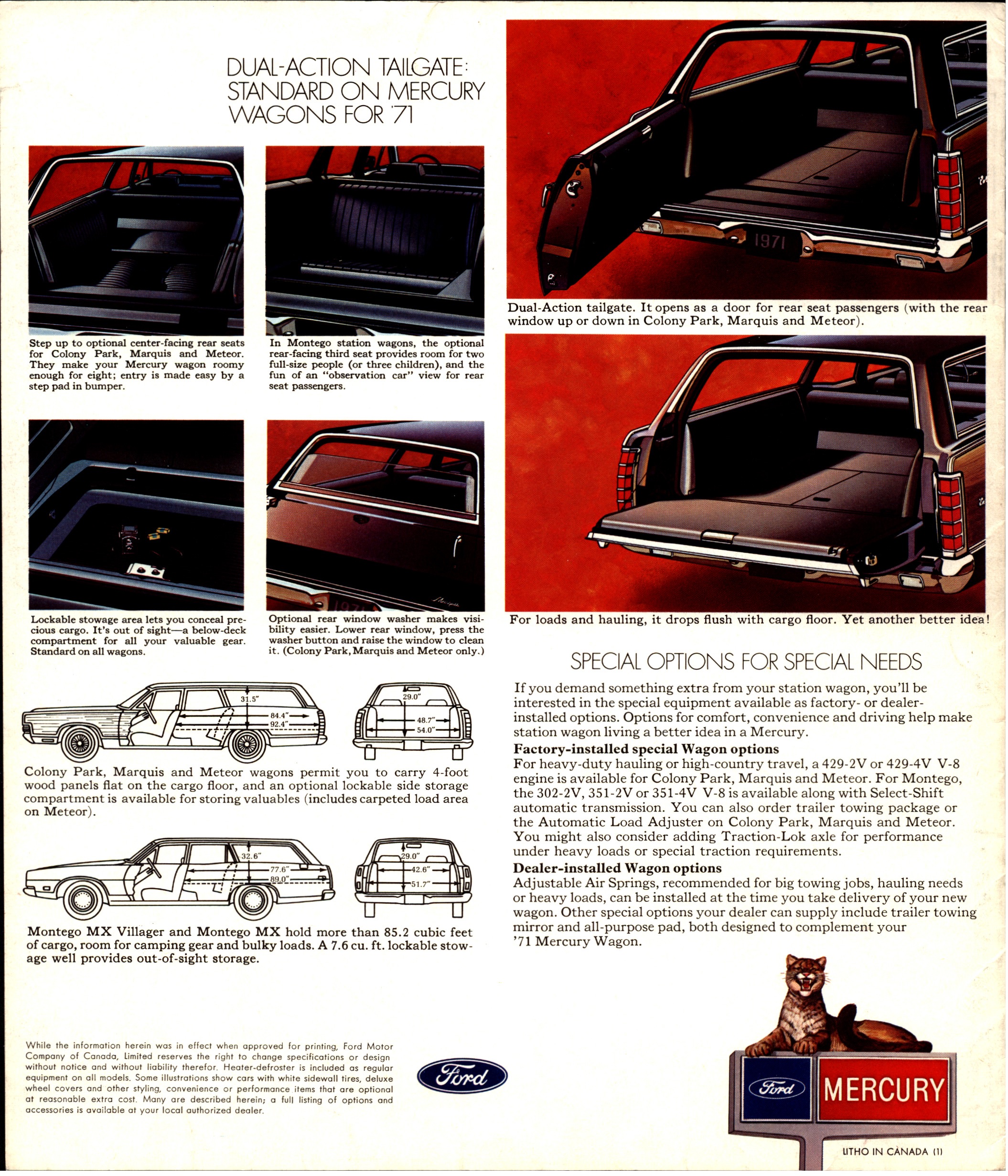 1971 Mercury Wagons Brochure (Cdn) 08