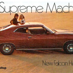 1972 Ford XA Falcon Hardtops Foldout - Australia 1972 Ford XA Falcon Hardtops Foldout - Australia