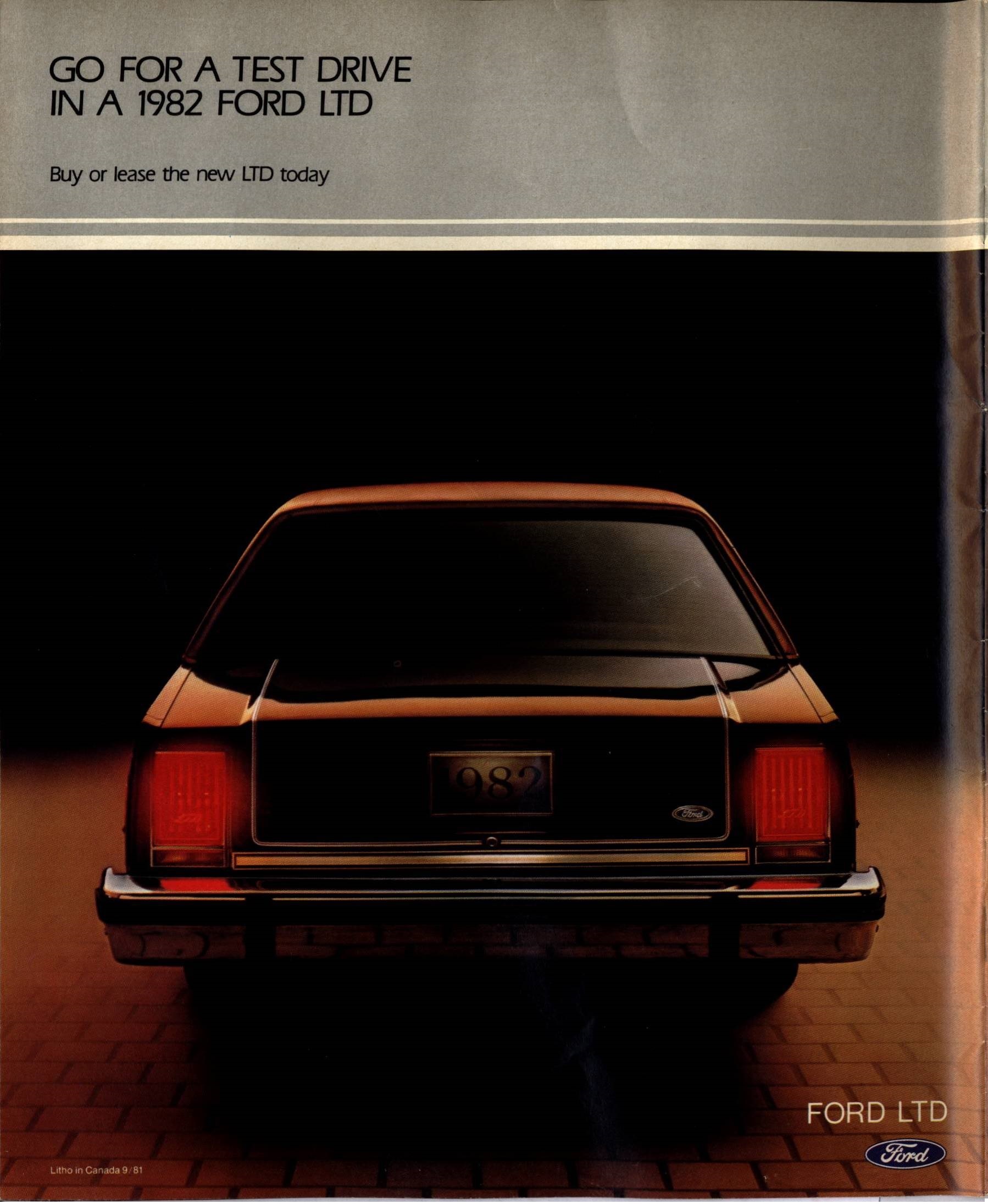 1982 Ford LTD Brochure (Cdn) 20