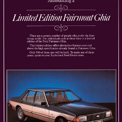 1982 Ford XD Fairmont Ghia - Australia 1982 Ford XD Fairmont Ghia - Australia