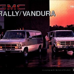 1984 GMC Rally Vandura Brochure 1984 GMC Rally Vandura Brochure