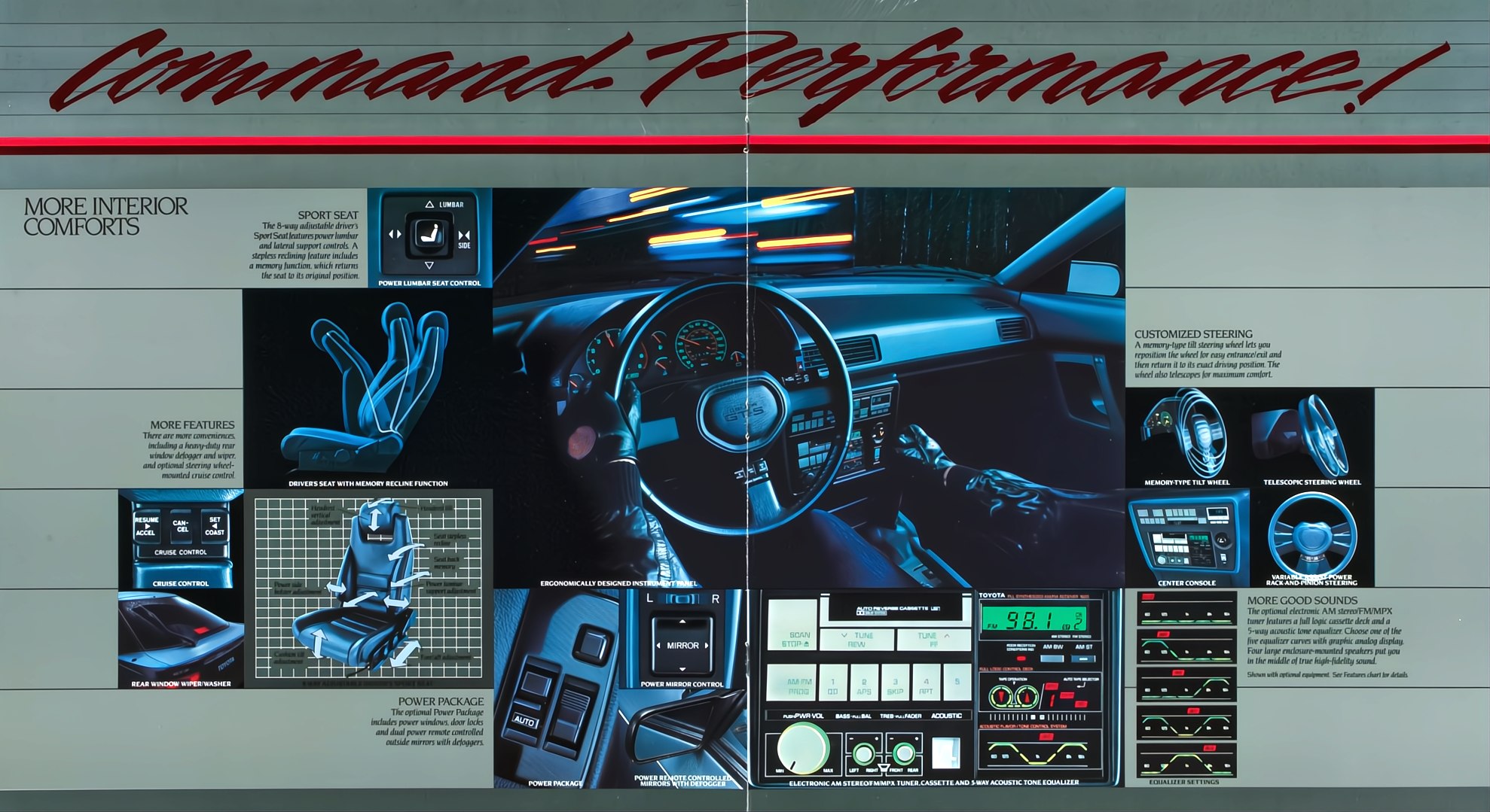 1986 Toyota Celica Brochure 10-11