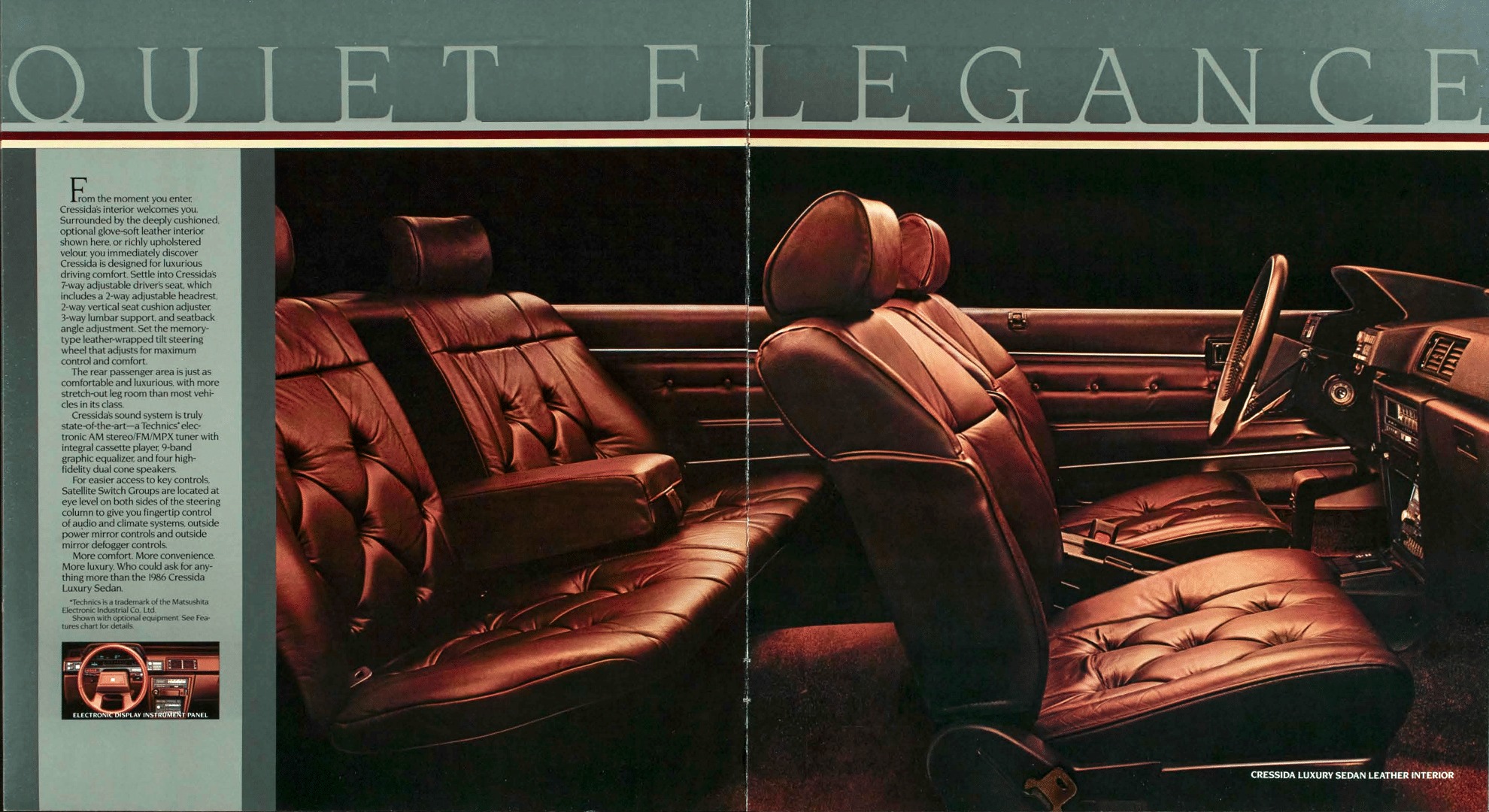 1986 Toyota Cressida Brochure 04-05