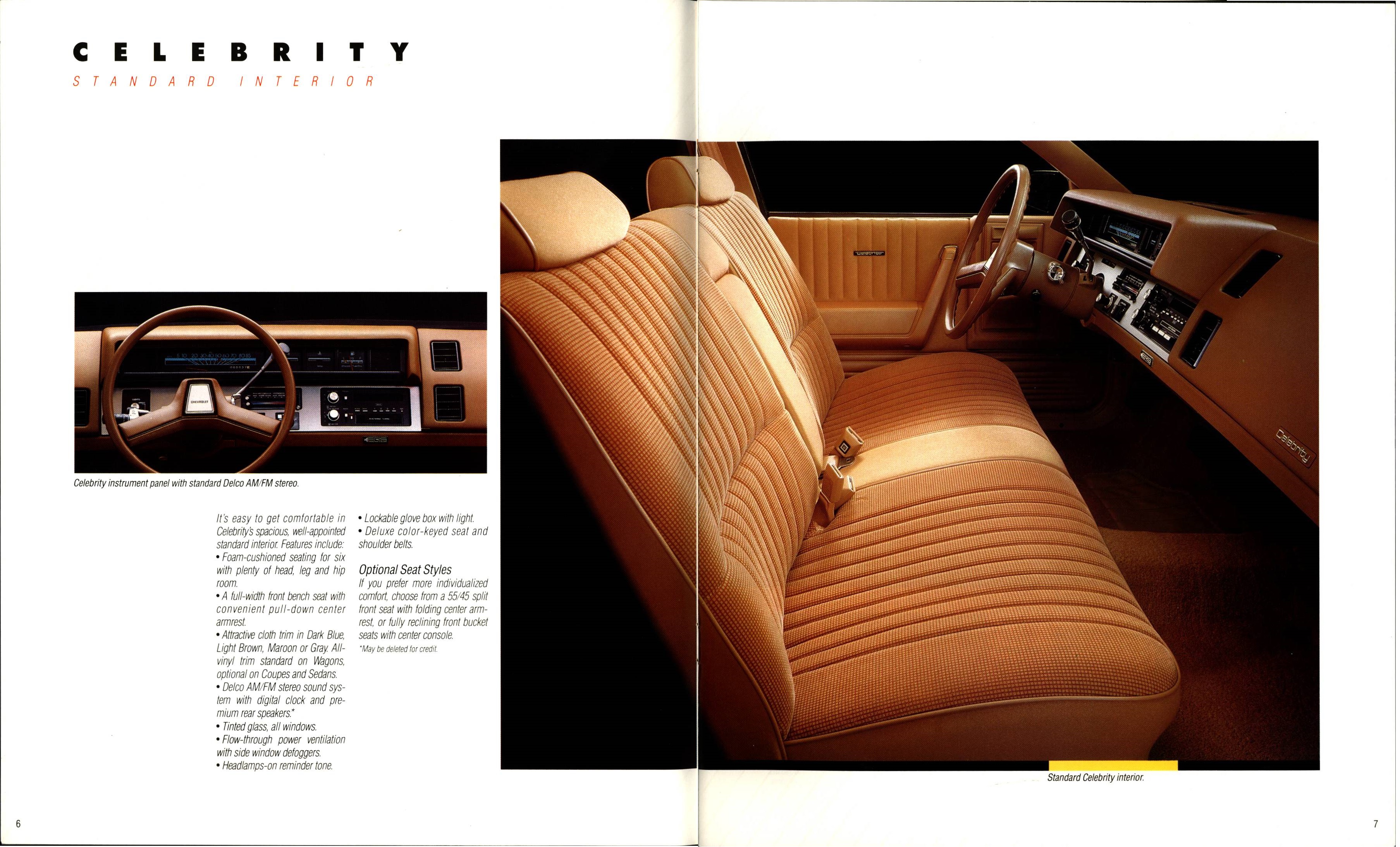 1988 Chevrolet Celebrity Brochure 06-07