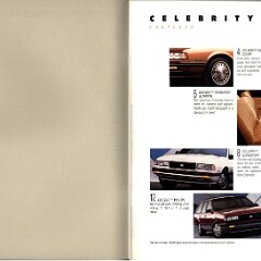 1988 Chevrolet Celebrity Brochure 00a-01