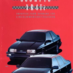 1988 Merkur Scorpio and XR4Ti (9-87) 1988 Merkur Scorpio and XR4Ti (9-87)