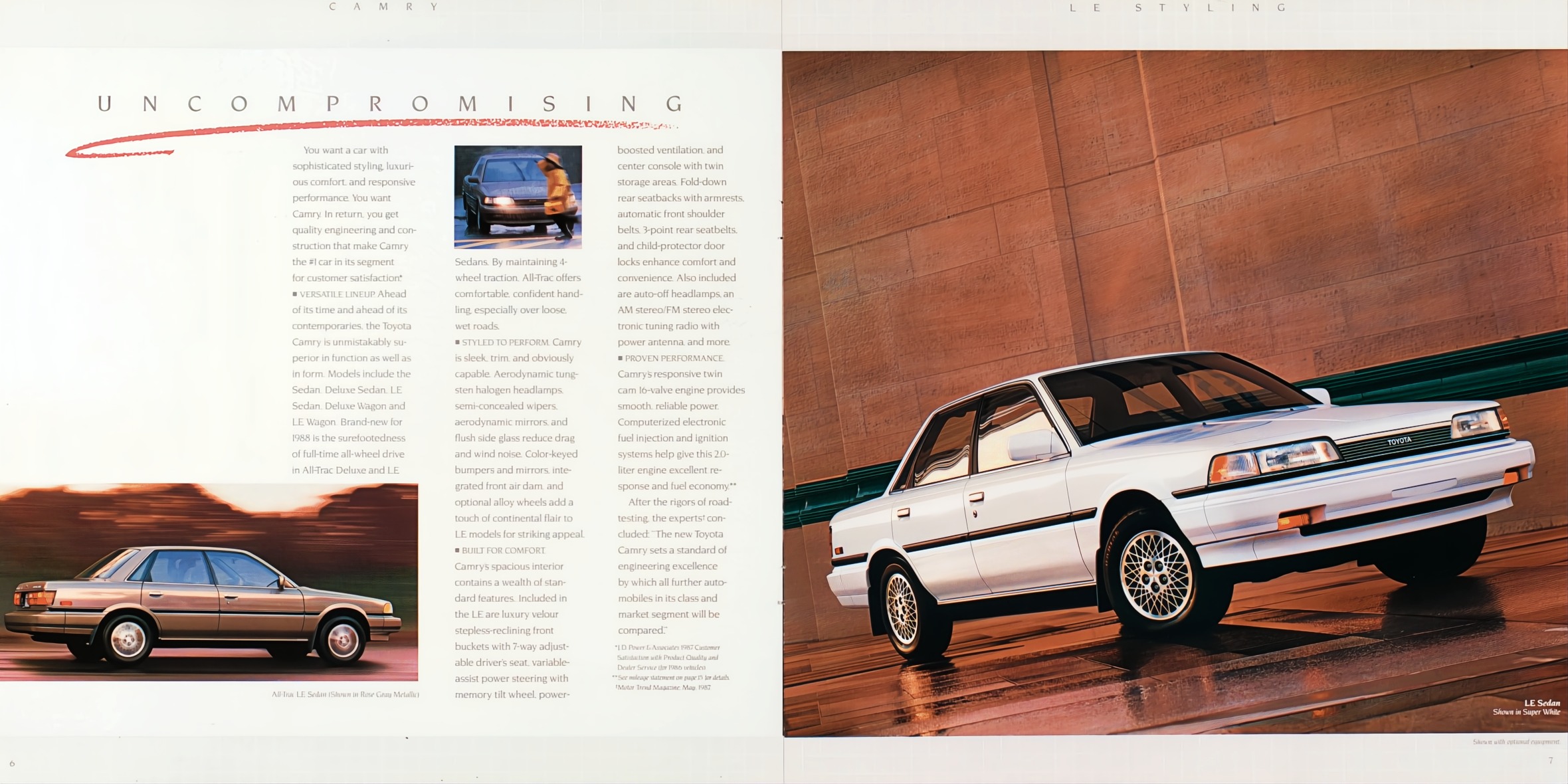 1988 Toyota Camry Brochure 06-07
