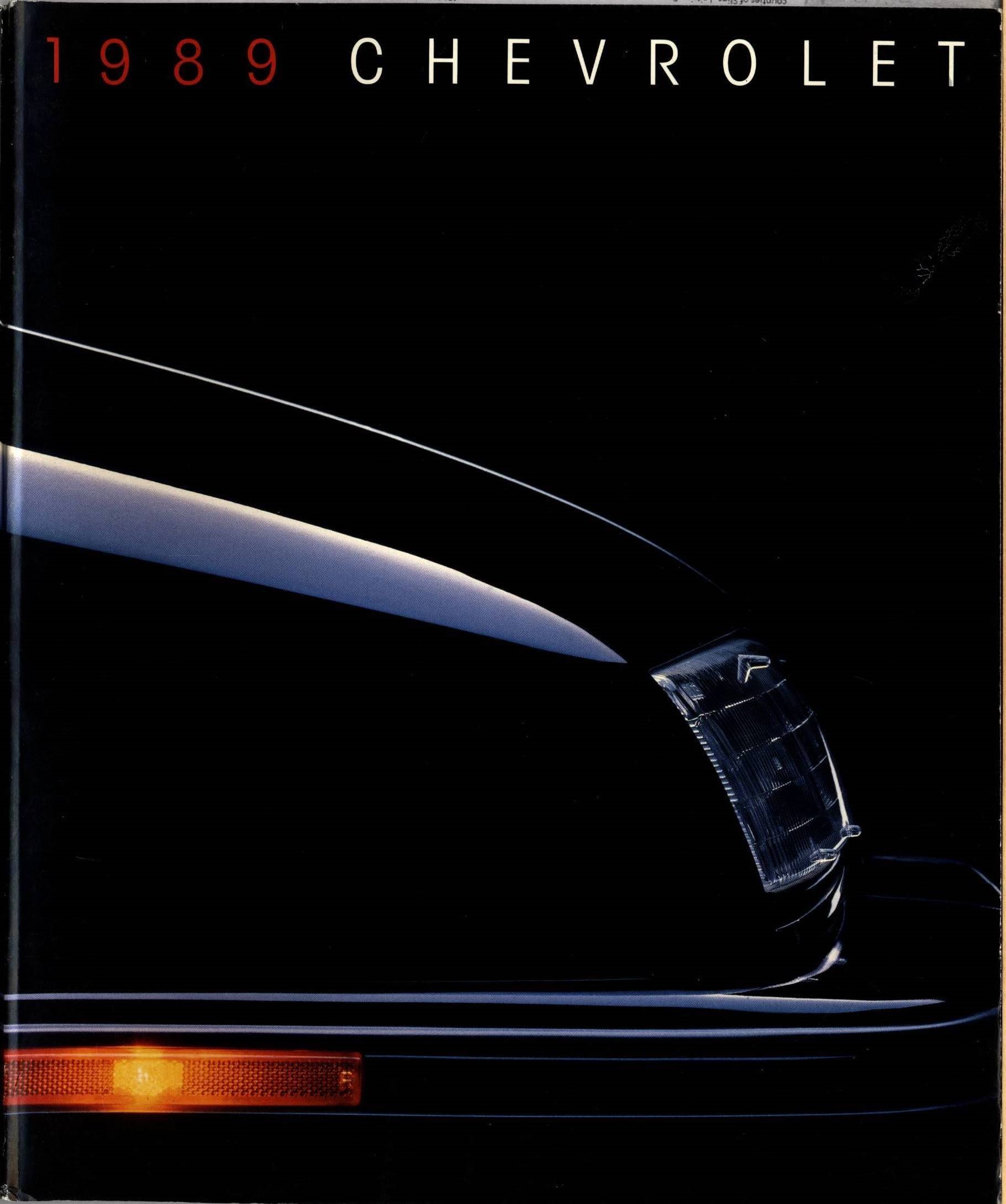 1989 Chevrolet Cars Full Line Brochure 00