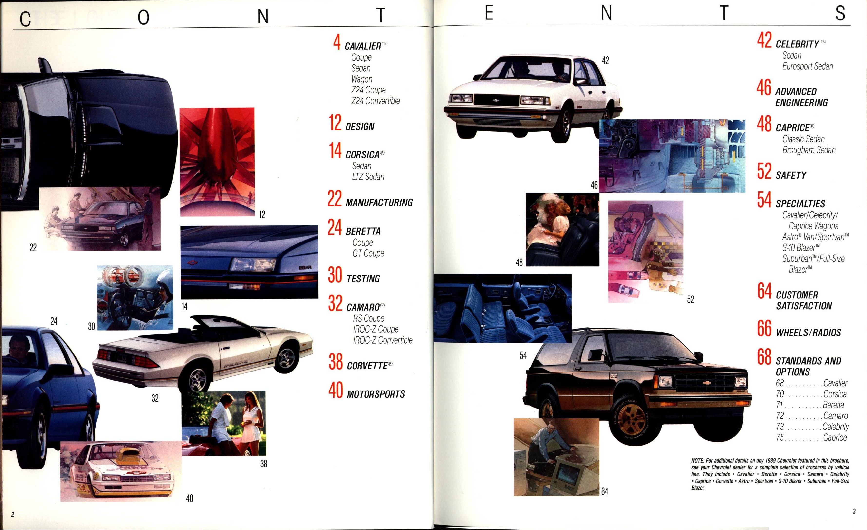 1989 Chevrolet Cars Full Line Brochure 02-03