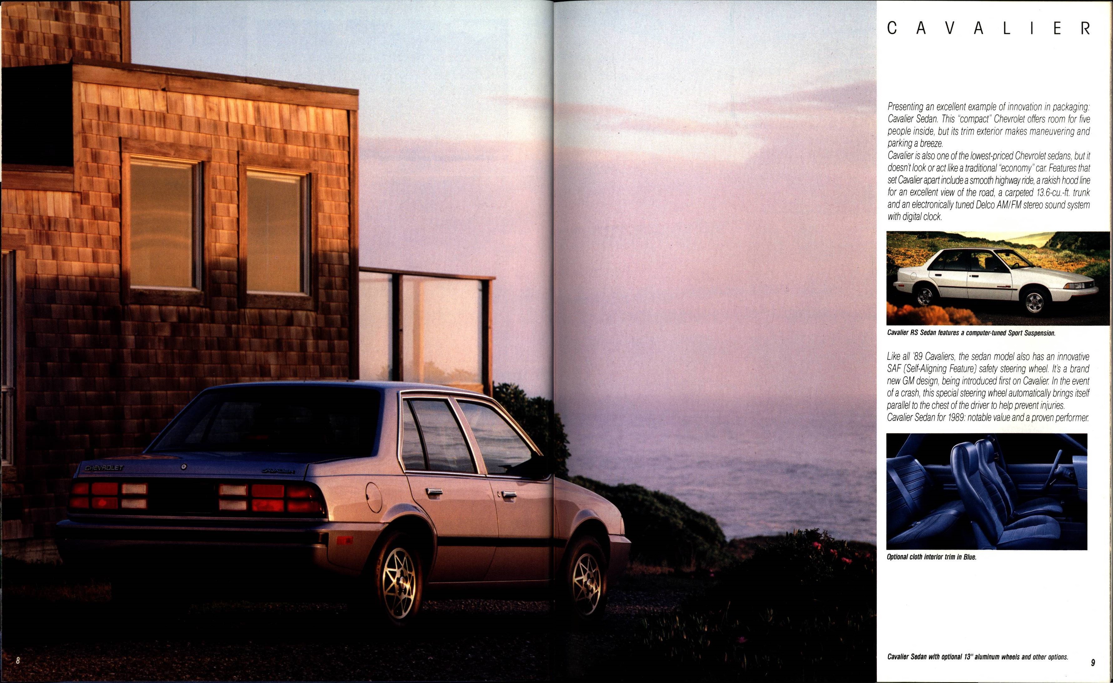 1989 Chevrolet Cars Full Line Brochure 08-09