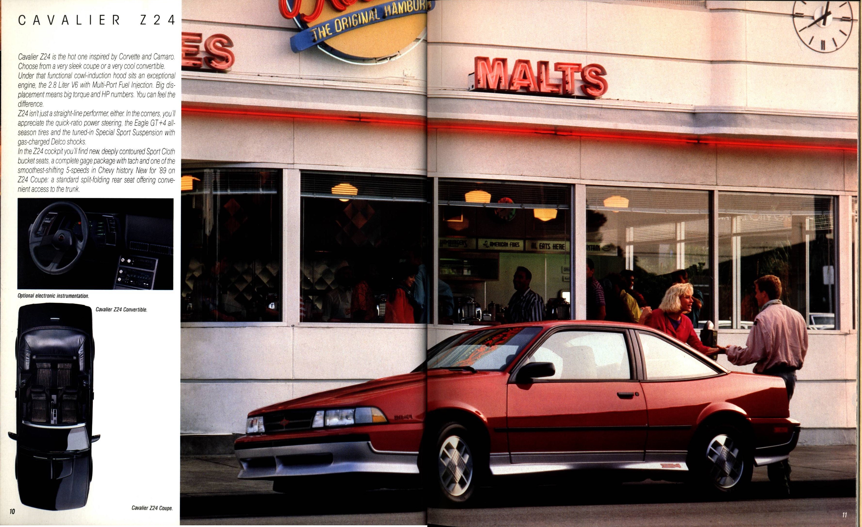 1989 Chevrolet Cars Full Line Brochure 10-11