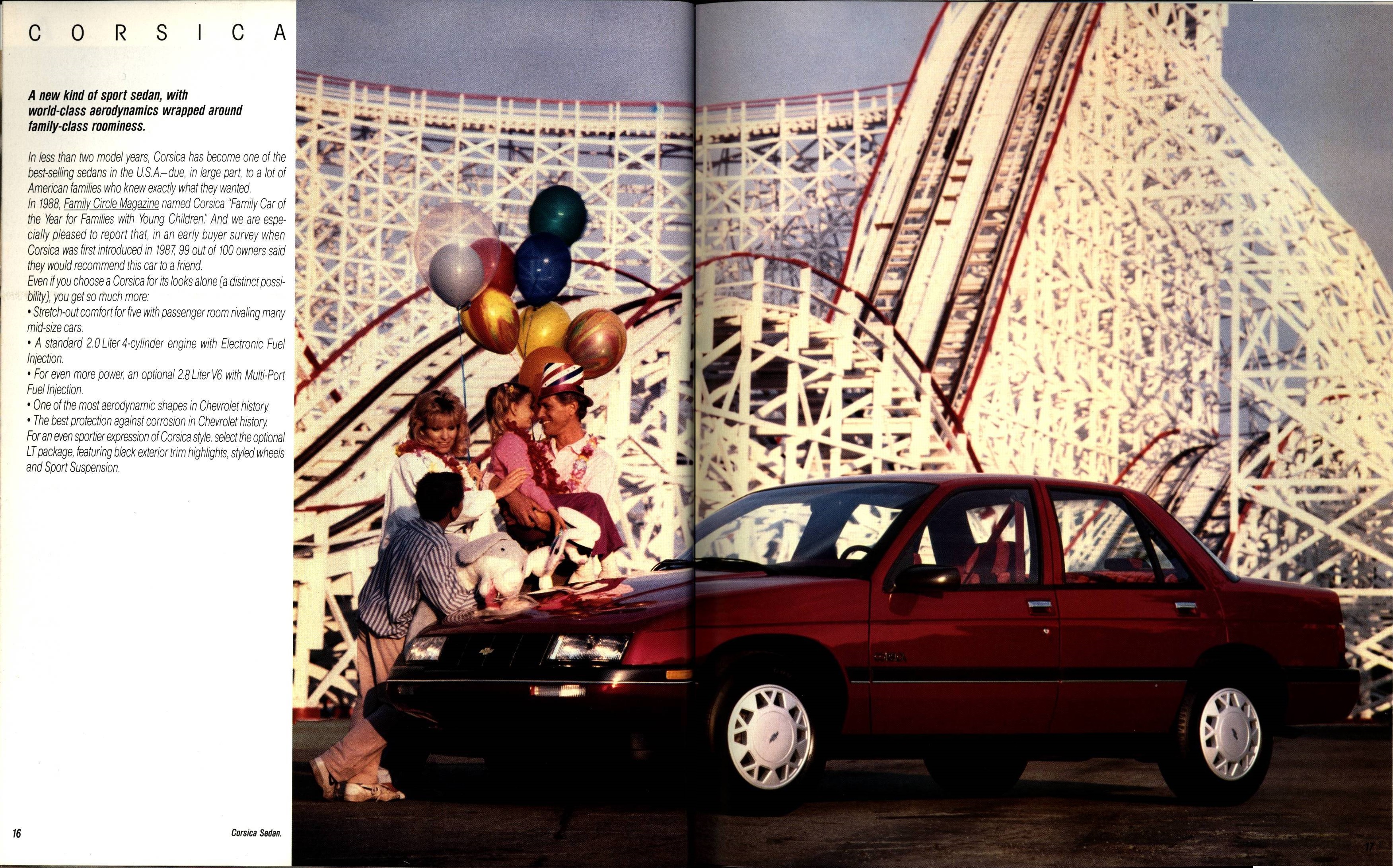 1989 Chevrolet Cars Full Line Brochure 16-17