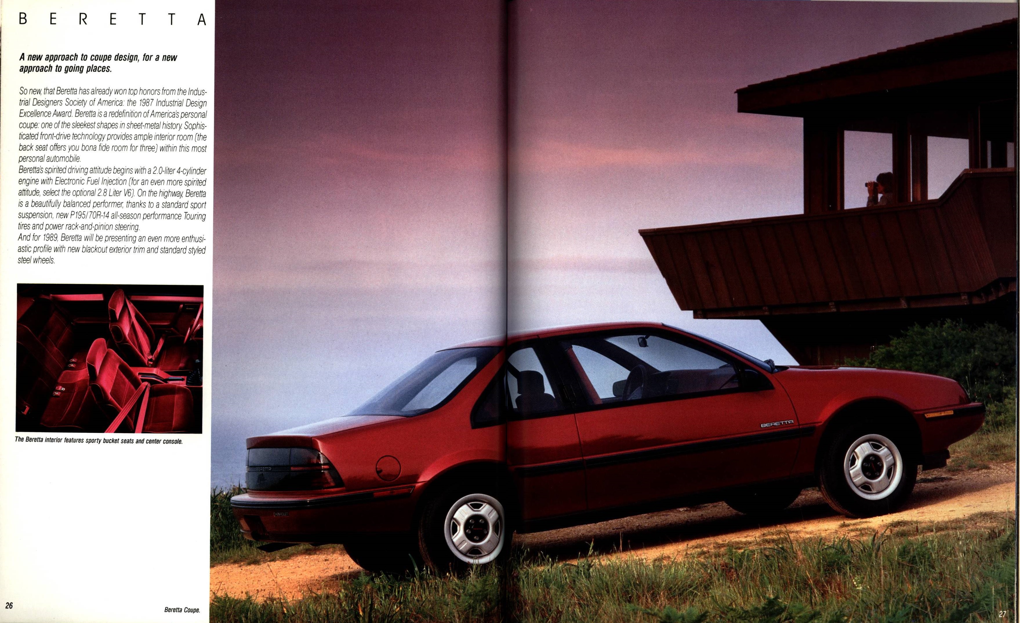 1989 Chevrolet Cars Full Line Brochure 26-27