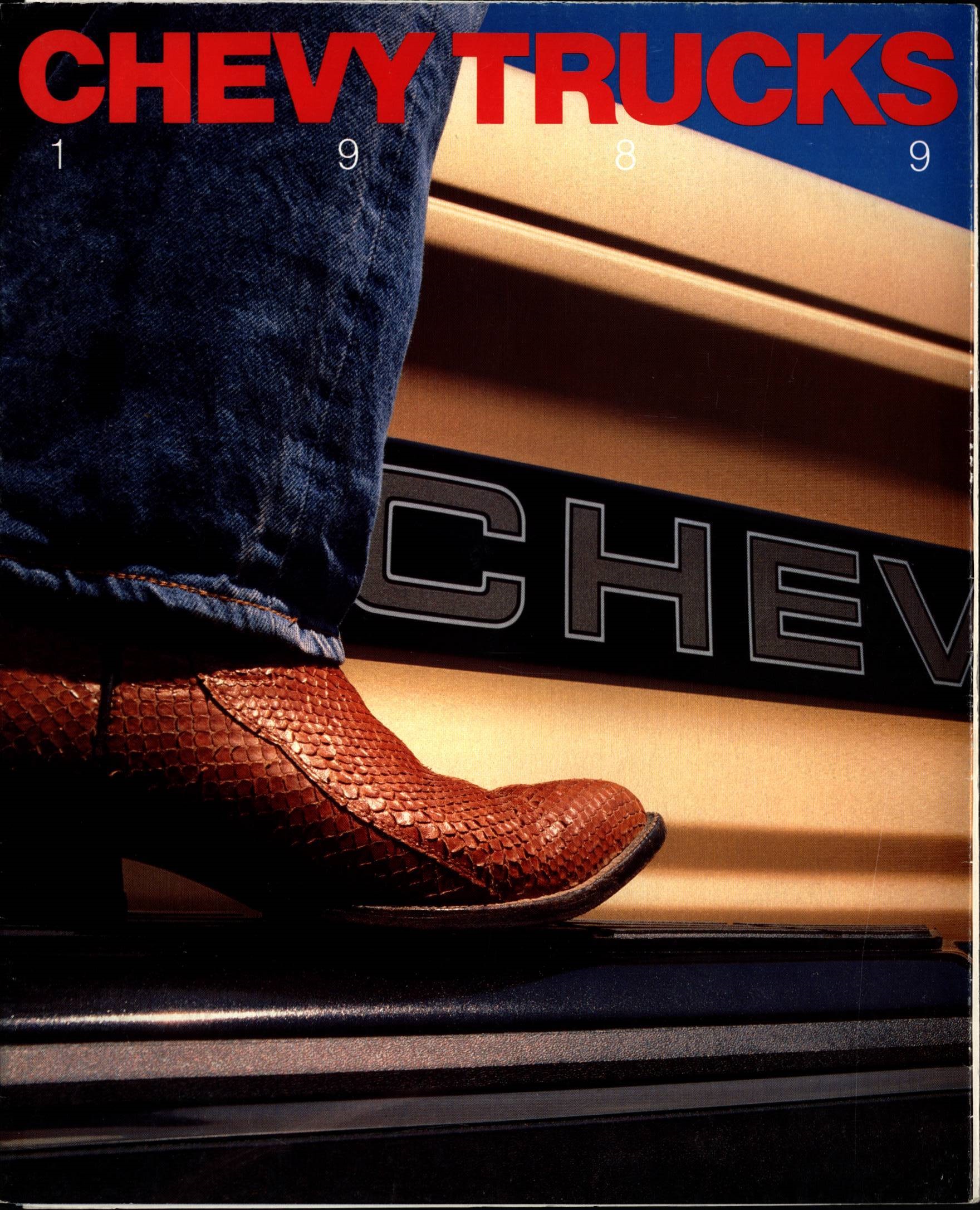 1989 Chevrolet Trucks Foldout 01