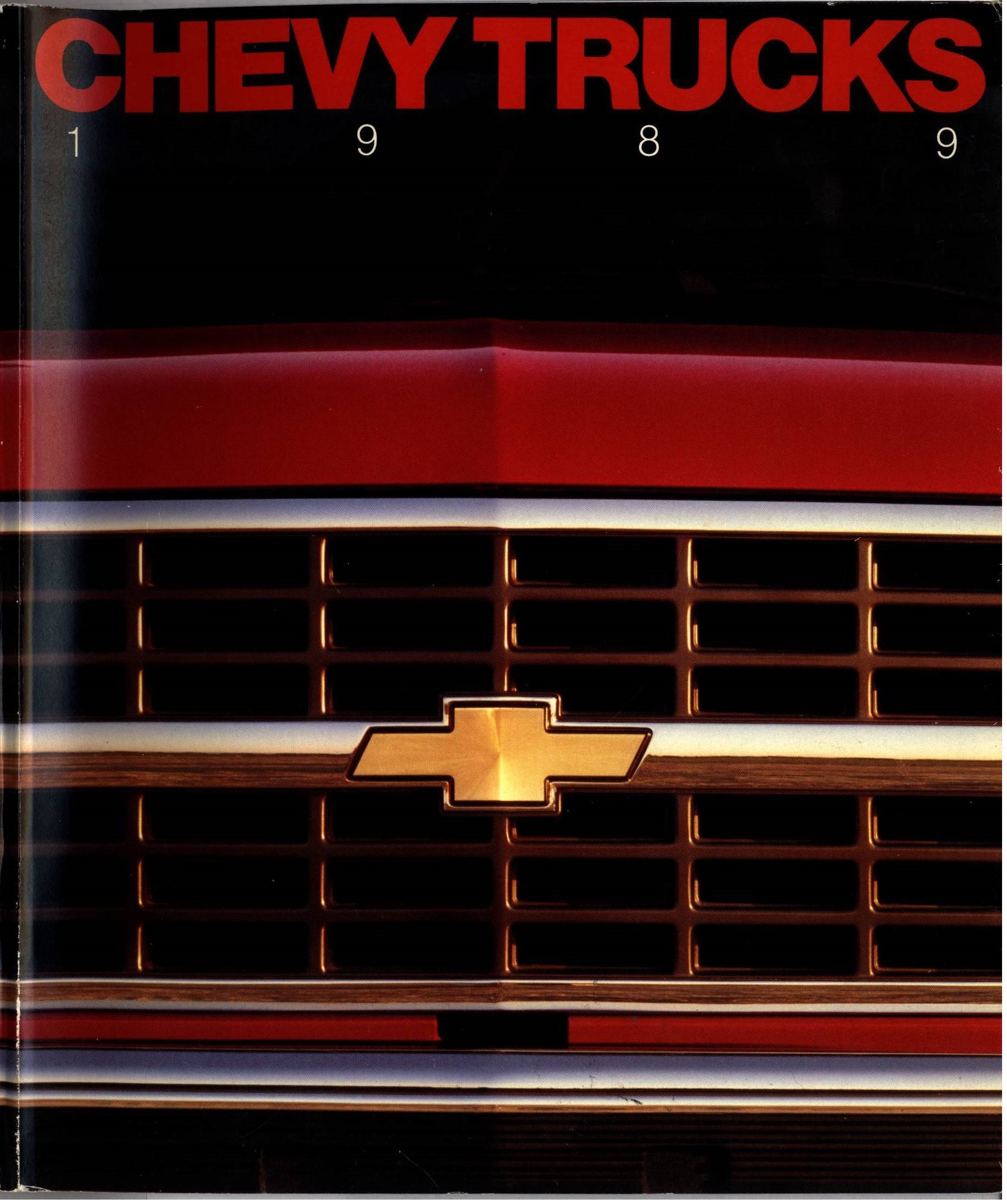 1989 Chevrolet Trucks Full Line Brochure 00