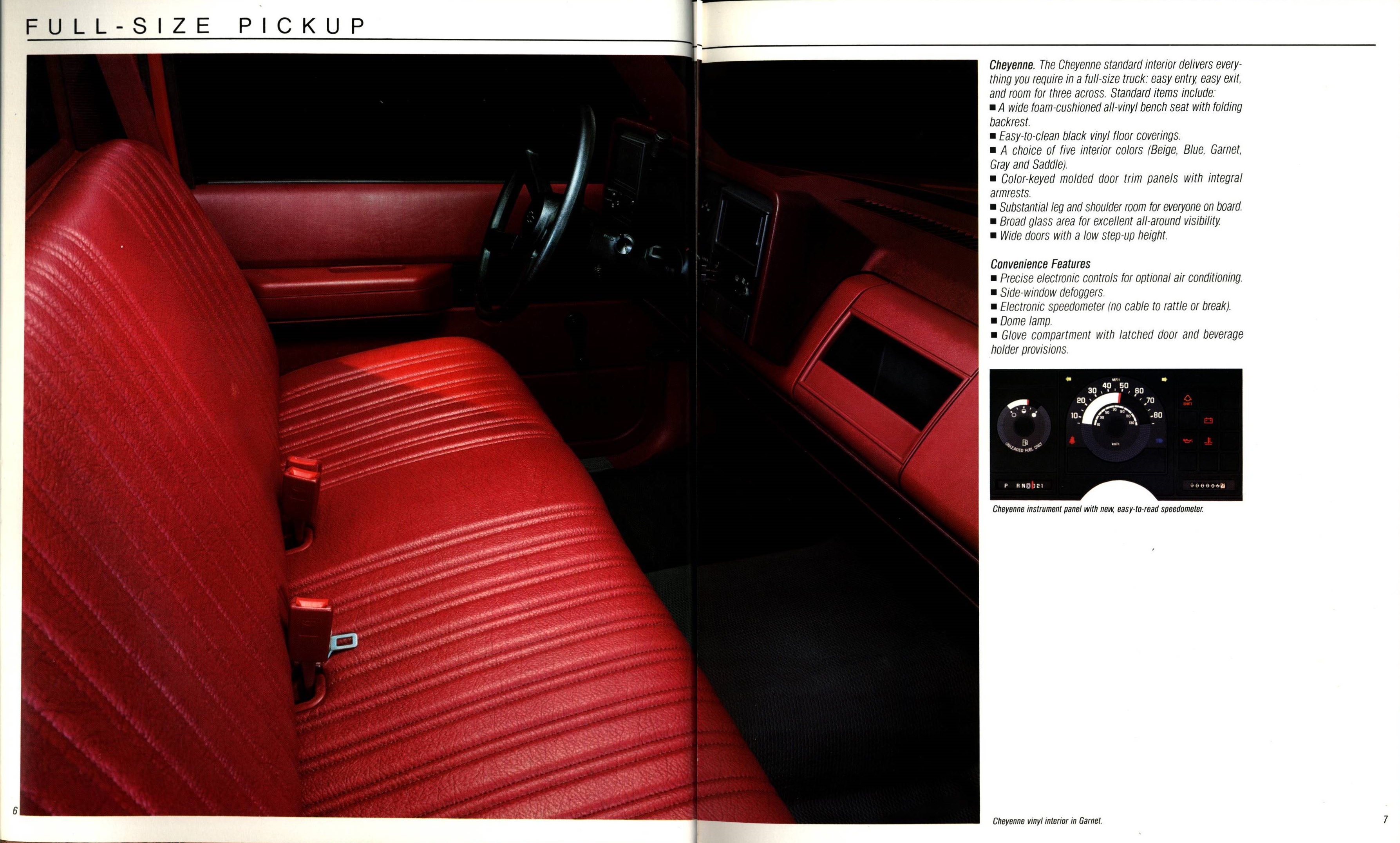 1989 Chevrolet Trucks Full Line Brochure 06-07