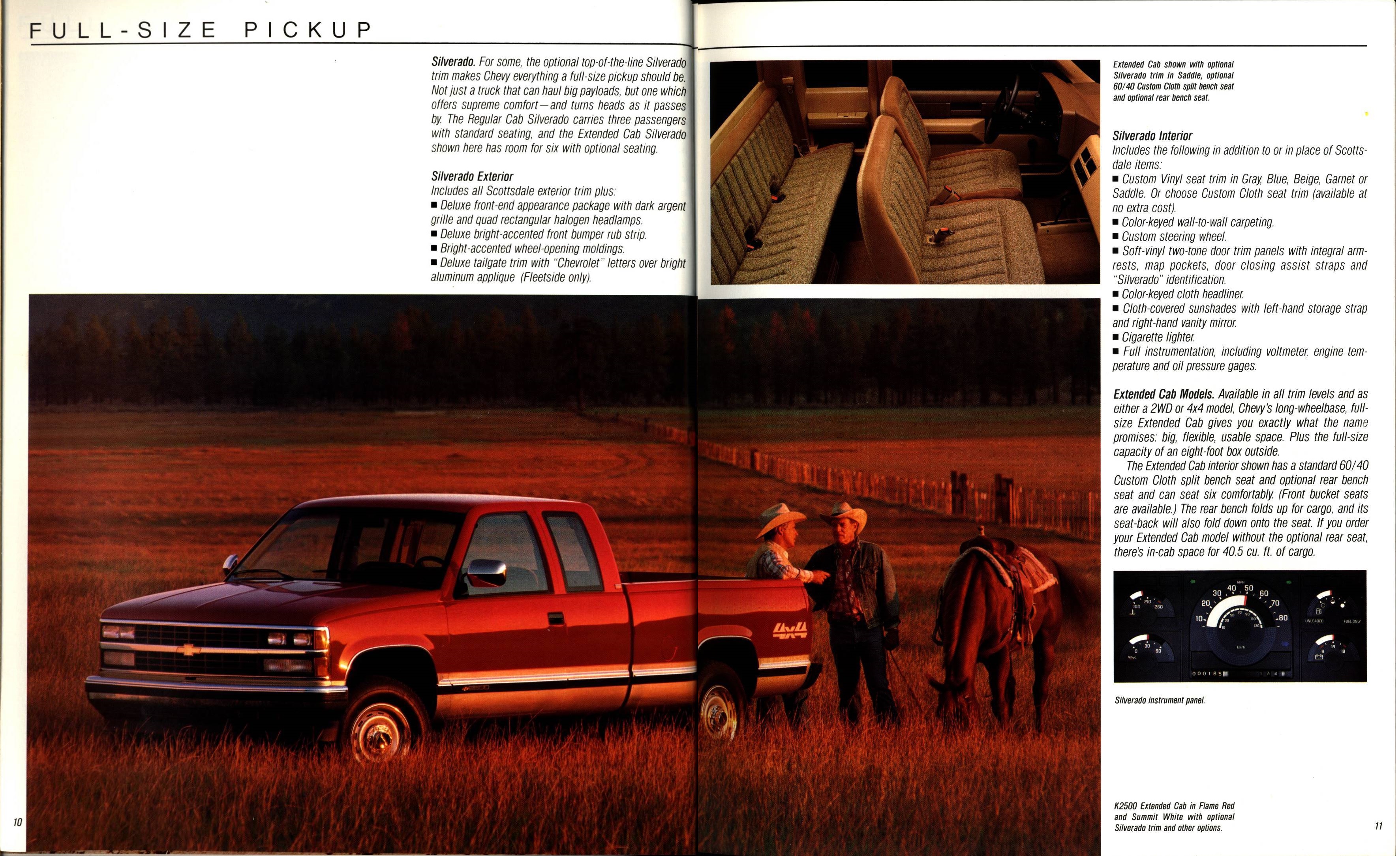 1989 Chevrolet Trucks Full Line Brochure 10-11
